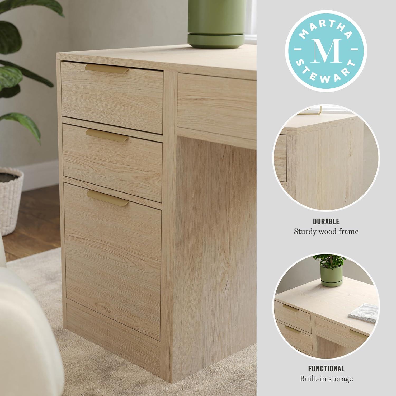 Martha Stewart Martha Stewart Kayden Home Office Modular 3 Drawer File Cabinet