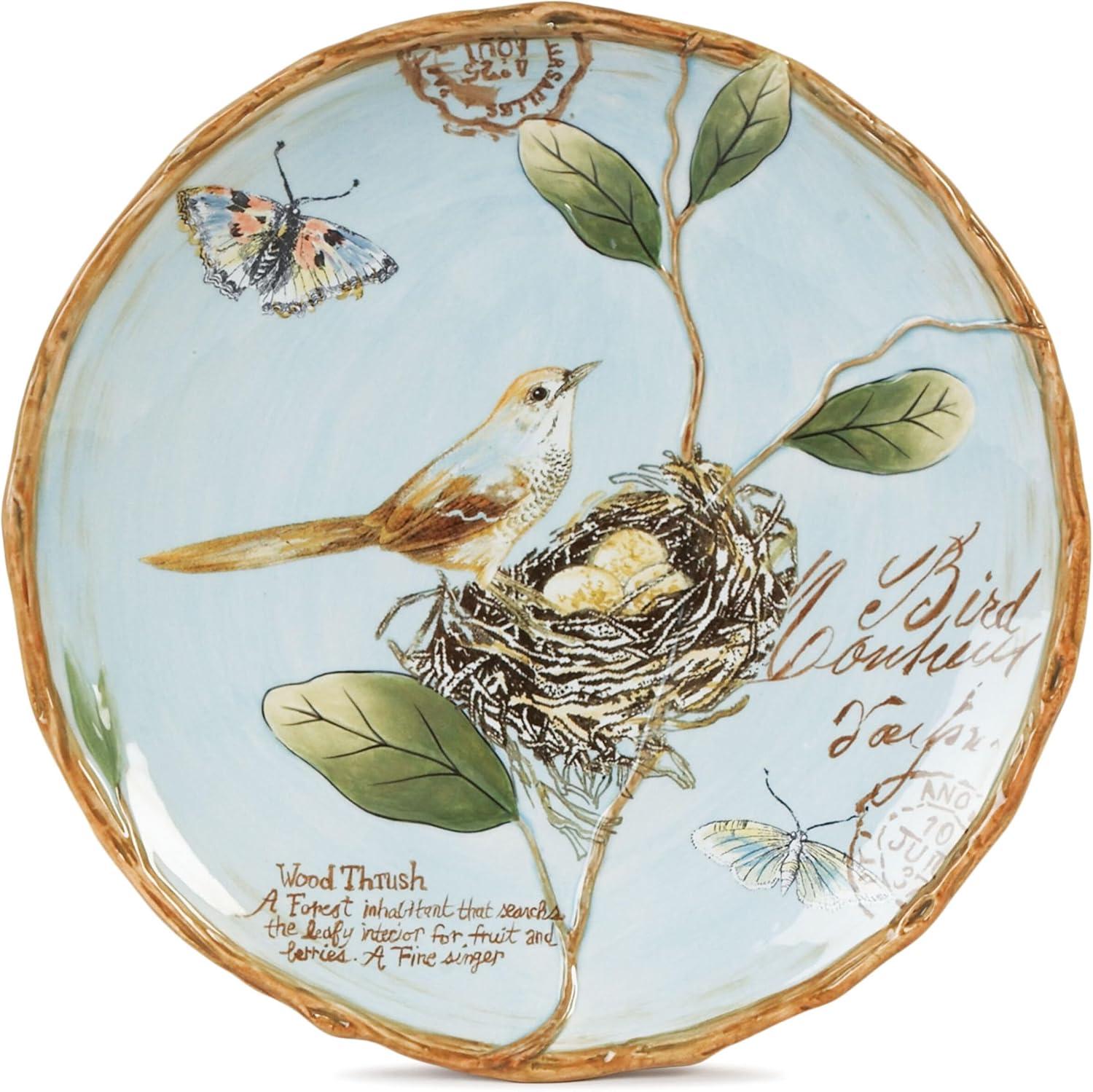 Fitz and Floyd Fitz and Floyd Toulouse Blue 12-Pc Dinnerware Set, Service For 4