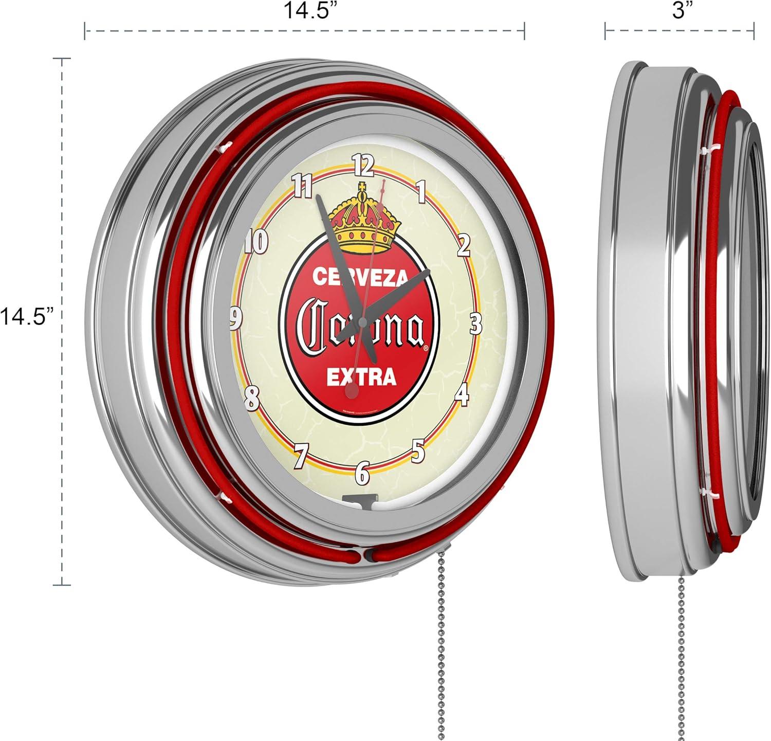 Trademark Global Glass Wall Clock