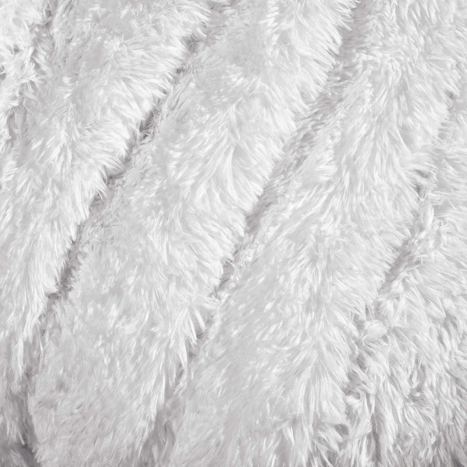 50"x60" Emma Faux Fur Throw Blanket - Lush Décor