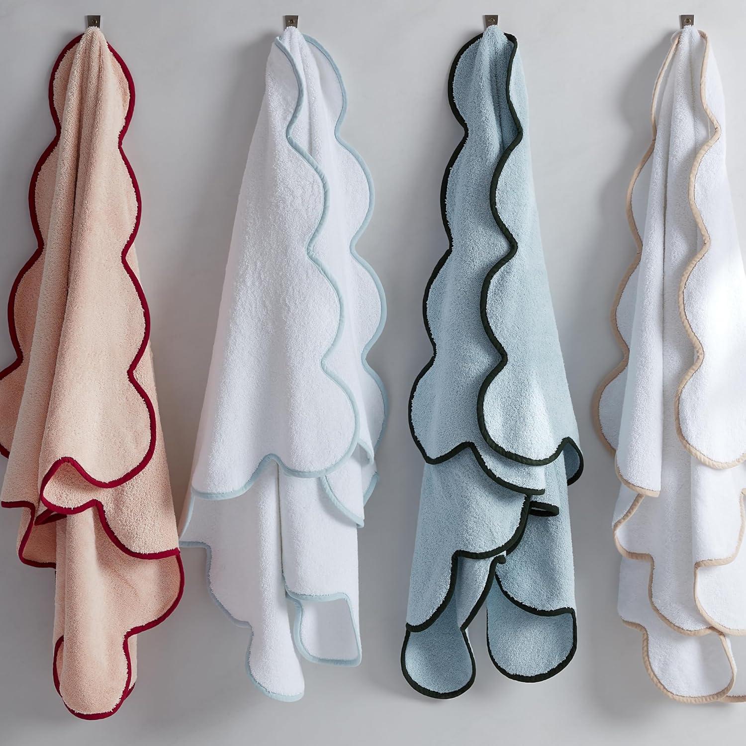 Kassatex Chairish Towels - Peach/Berry/Bath Towel