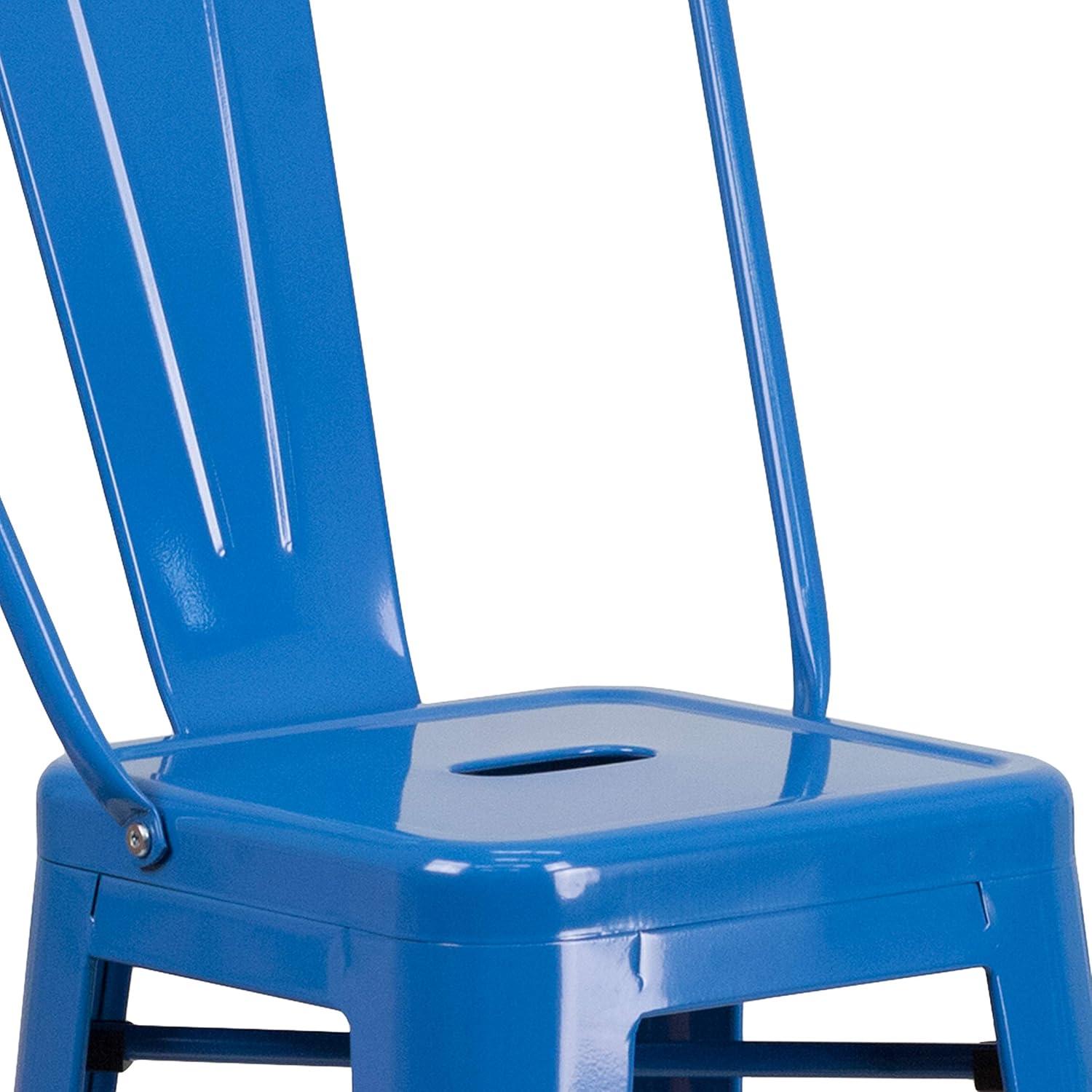 Flash Furniture Metal Outdoor Stool