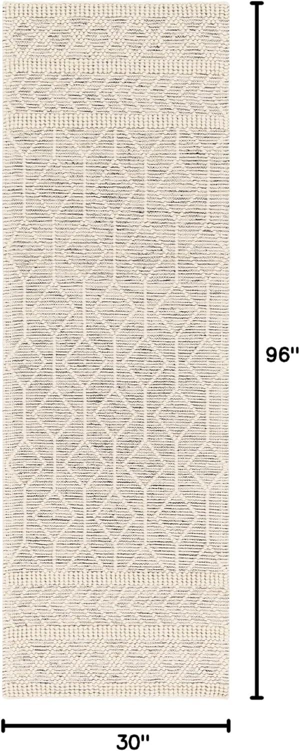 Hauteloom Runner Area Rug   White