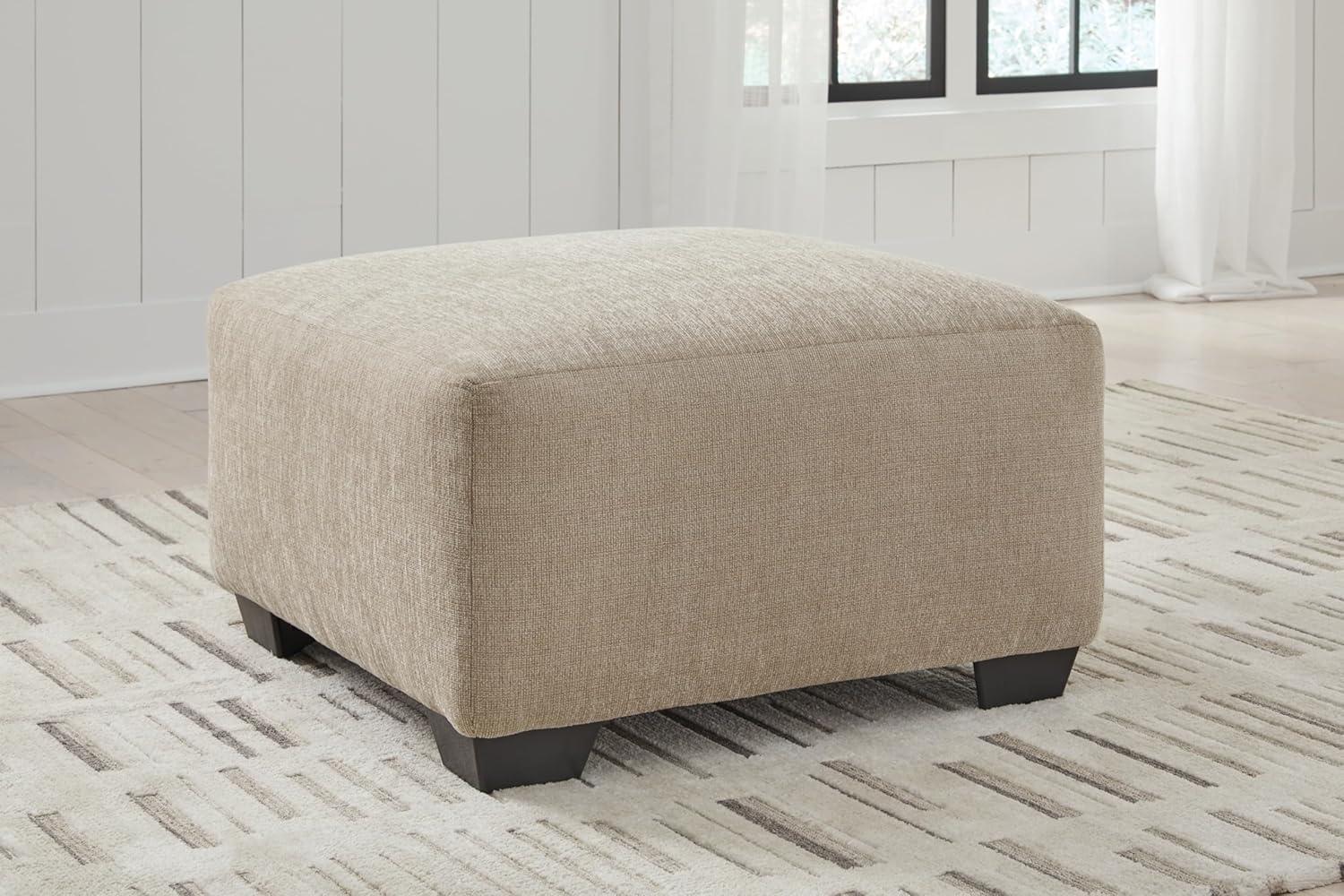 Signature Design by Ashley Brogan Bay Oversized Accent Ottoman, Cork