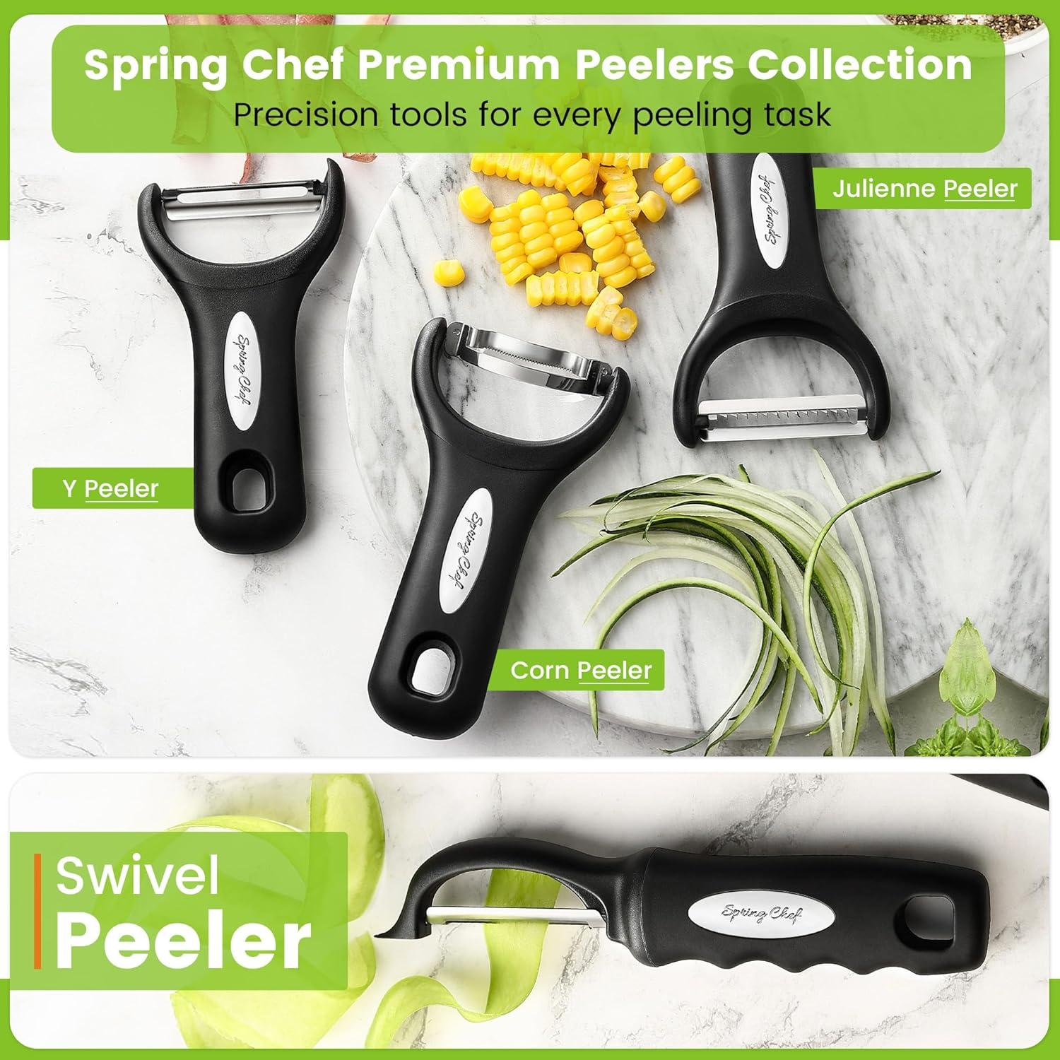 Spring Chef Premium Swivel Vegetable Peeler