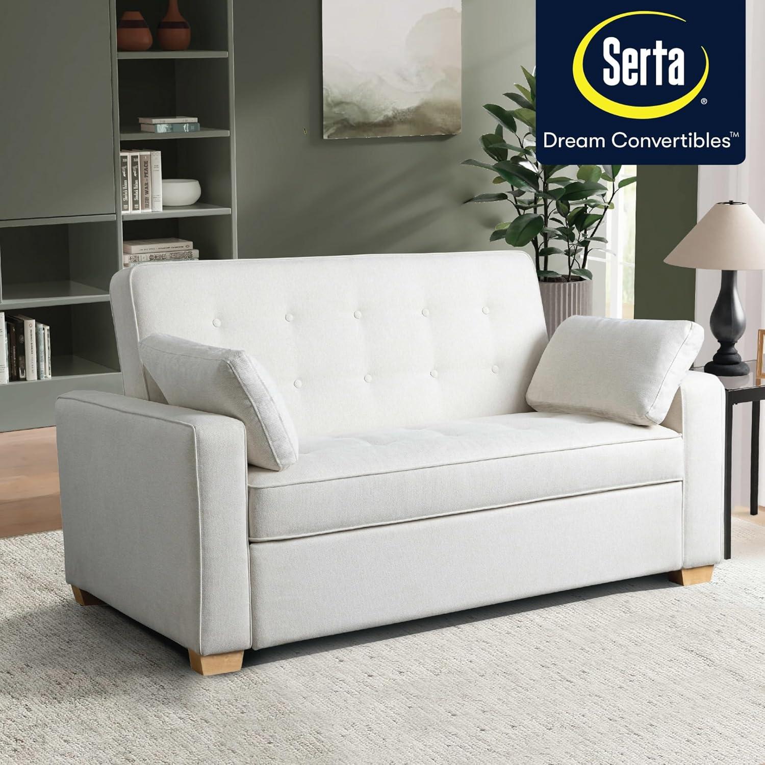 Serta Monroe Full Size Convertible Sofa