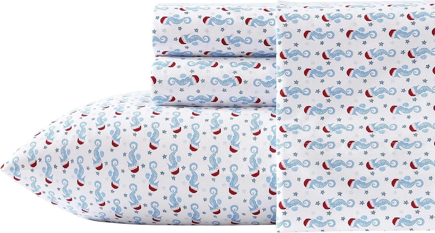 Nautica Nautica Cozy Brushed Flannel Printed Sheet Sets