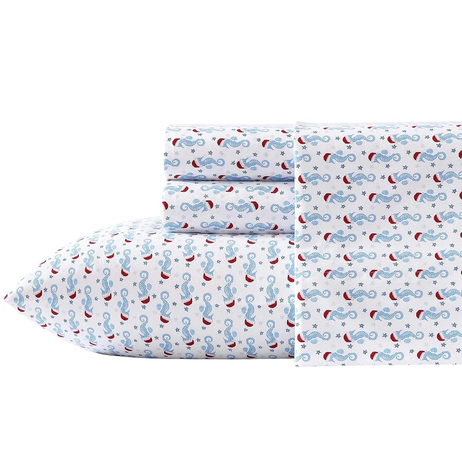 Nautica Nautica Cozy Brushed Flannel Printed Sheet Sets