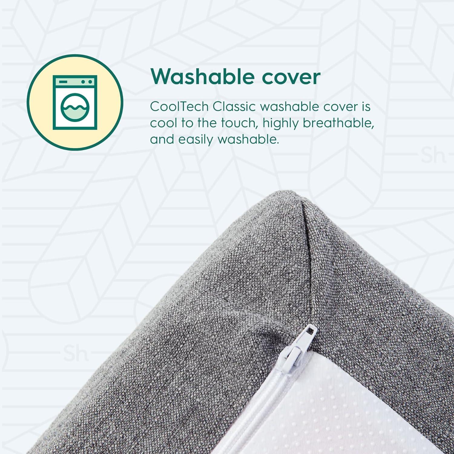 Sleepyhead Twin XL 2 Inch Copper Infused Cooling Memory Foam Mattress Topper – Washable Cover, Thick & Comfortable College Dorm Bedding Pad, Dorm Room Essentials (XL Twin 2")