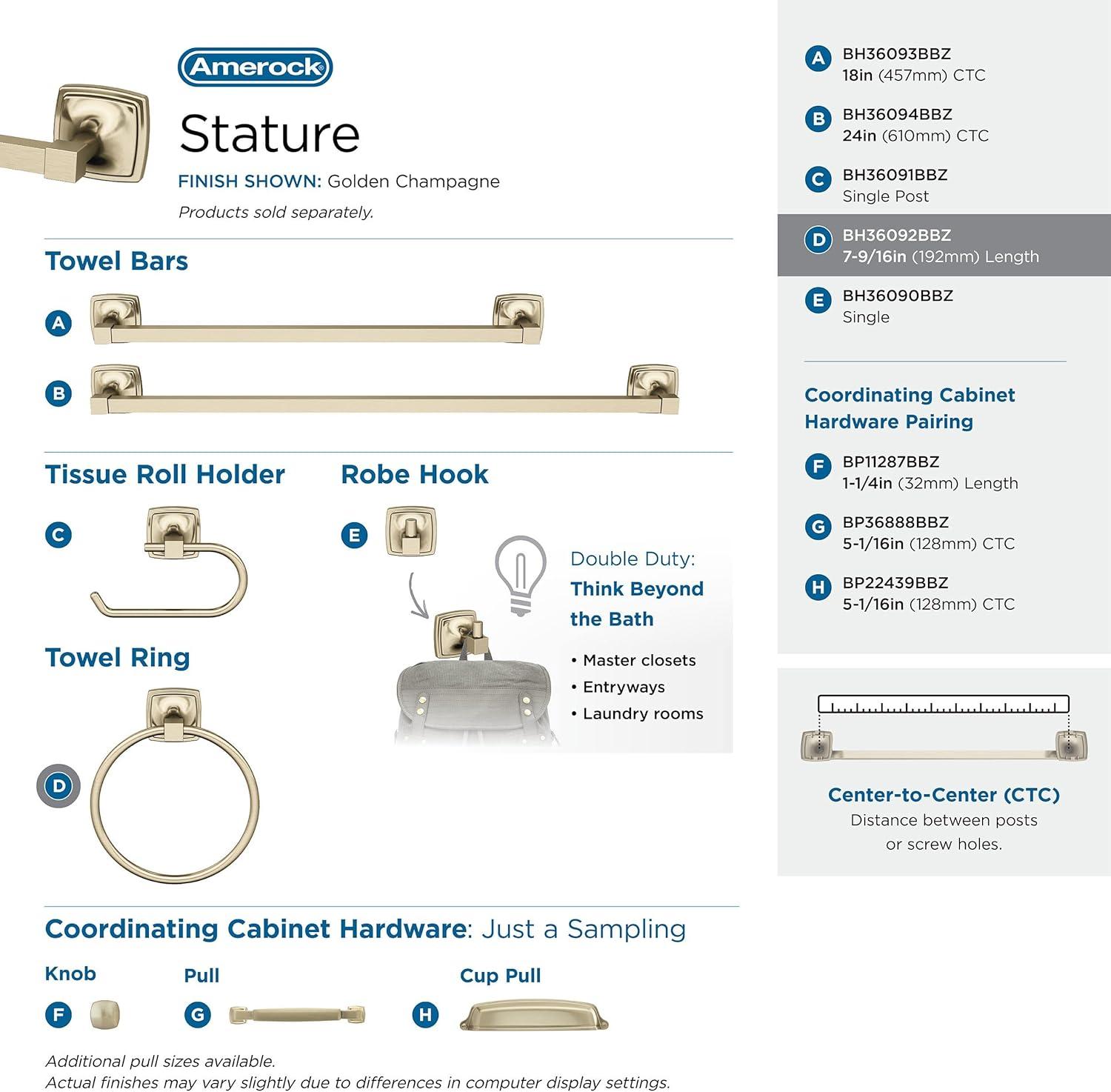 Stature Towel Ring