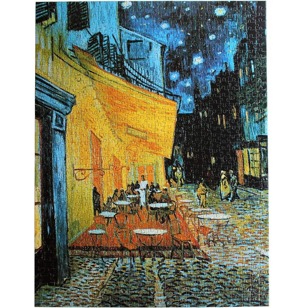 MasterPieces 1000 Piece Puzzle - Café Terrace at Night - 19.25"x26.75"