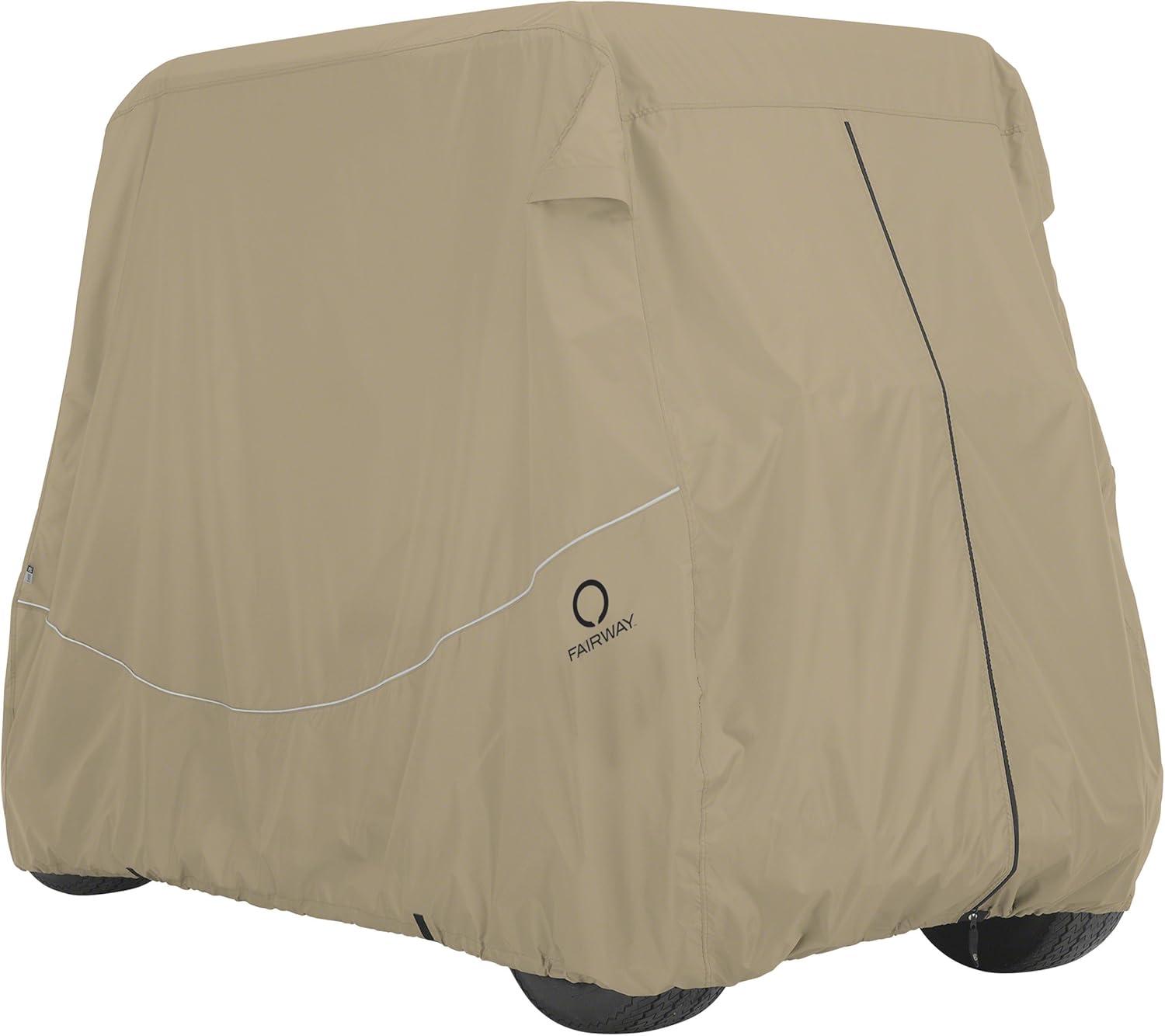 Classic Accessories Fairway Elastic Mildew Resistant Golf Cart Cover By Classic Accessories