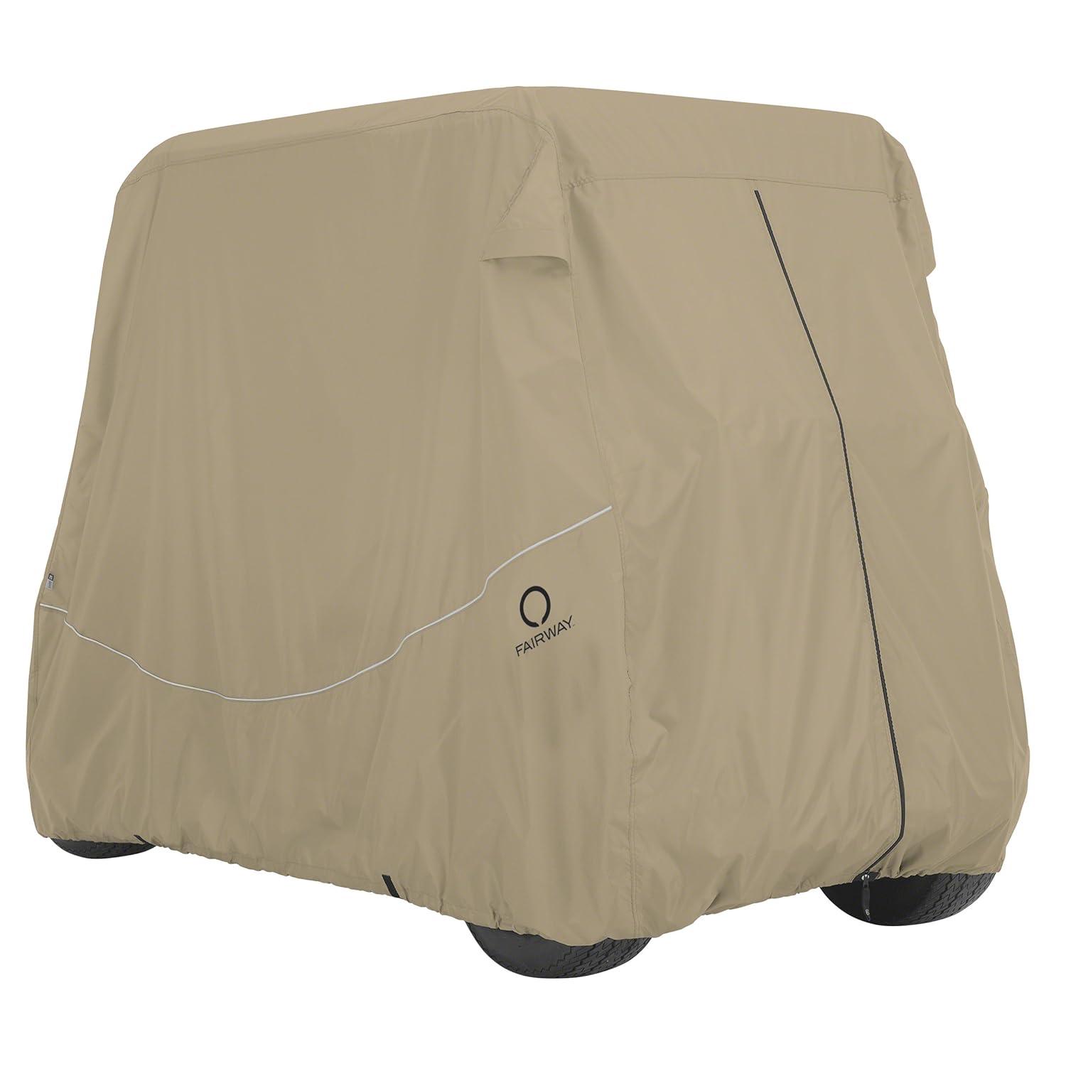 Classic Accessories Fairway Elastic Mildew Resistant Golf Cart Cover By Classic Accessories