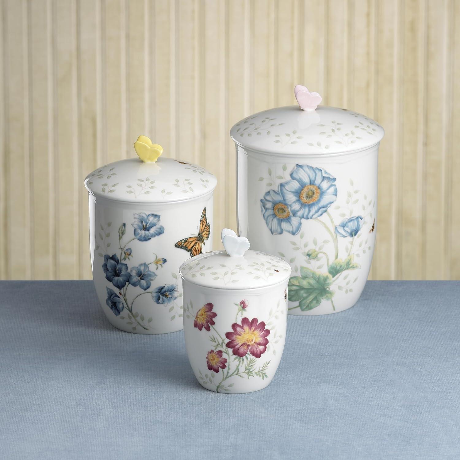 Lenox Butterfly Meadow 3-Piece Canister Set