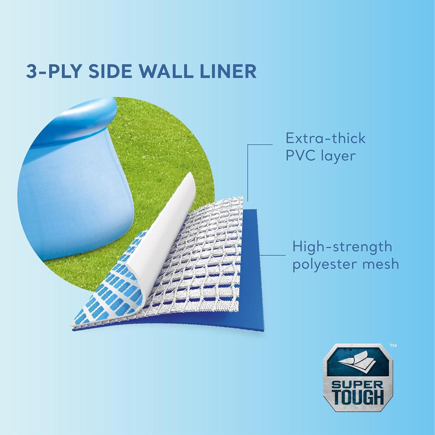 Intex Intex Easy Set Inflatable Kid Swimming Pool Only