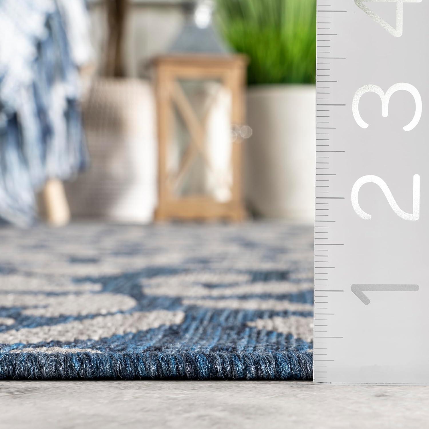 Gracie Oaks Terenia Leopard Indoor/Outdoor Area Rug