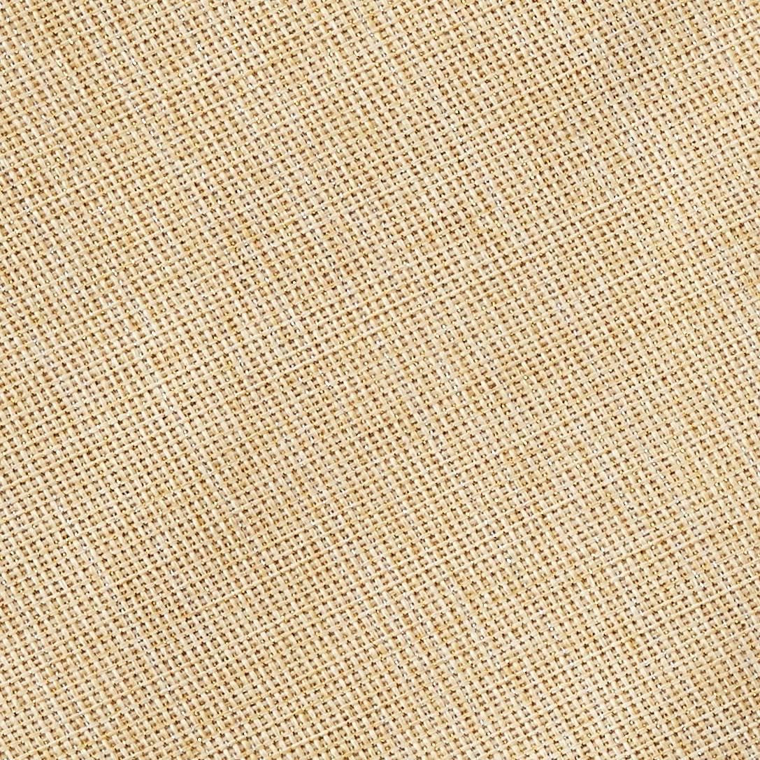 Violet Linen Thanksgiving Harvest Fall Pumpkin Pattern, Polyester Applique Embroidered Burlap, Gold, 12 Inch x 18 Inch, Oval, Set of 4, Decorative Place Mats