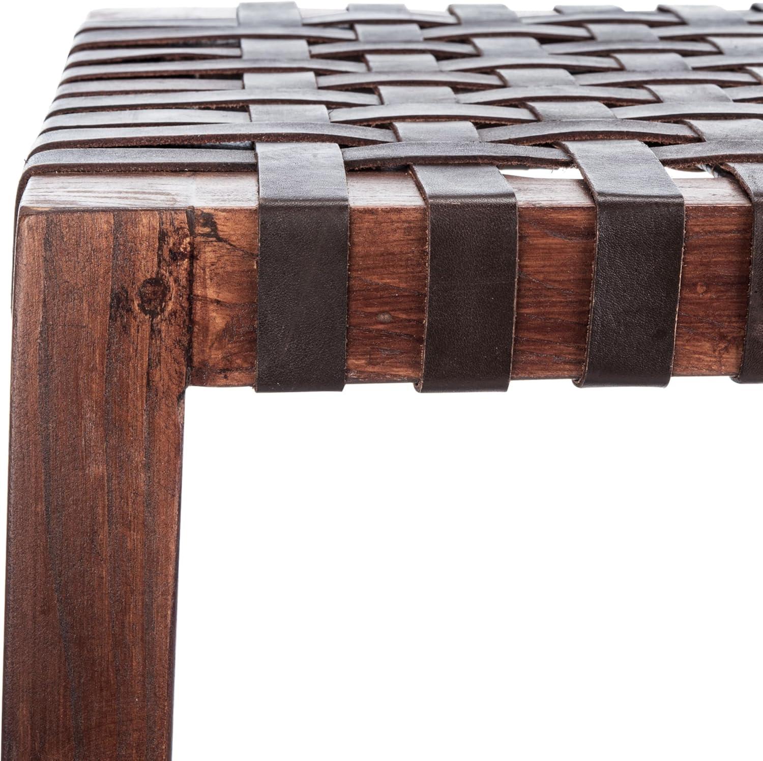 Capri Counter Stool - BST1009 - Brown/Brown - Safavieh