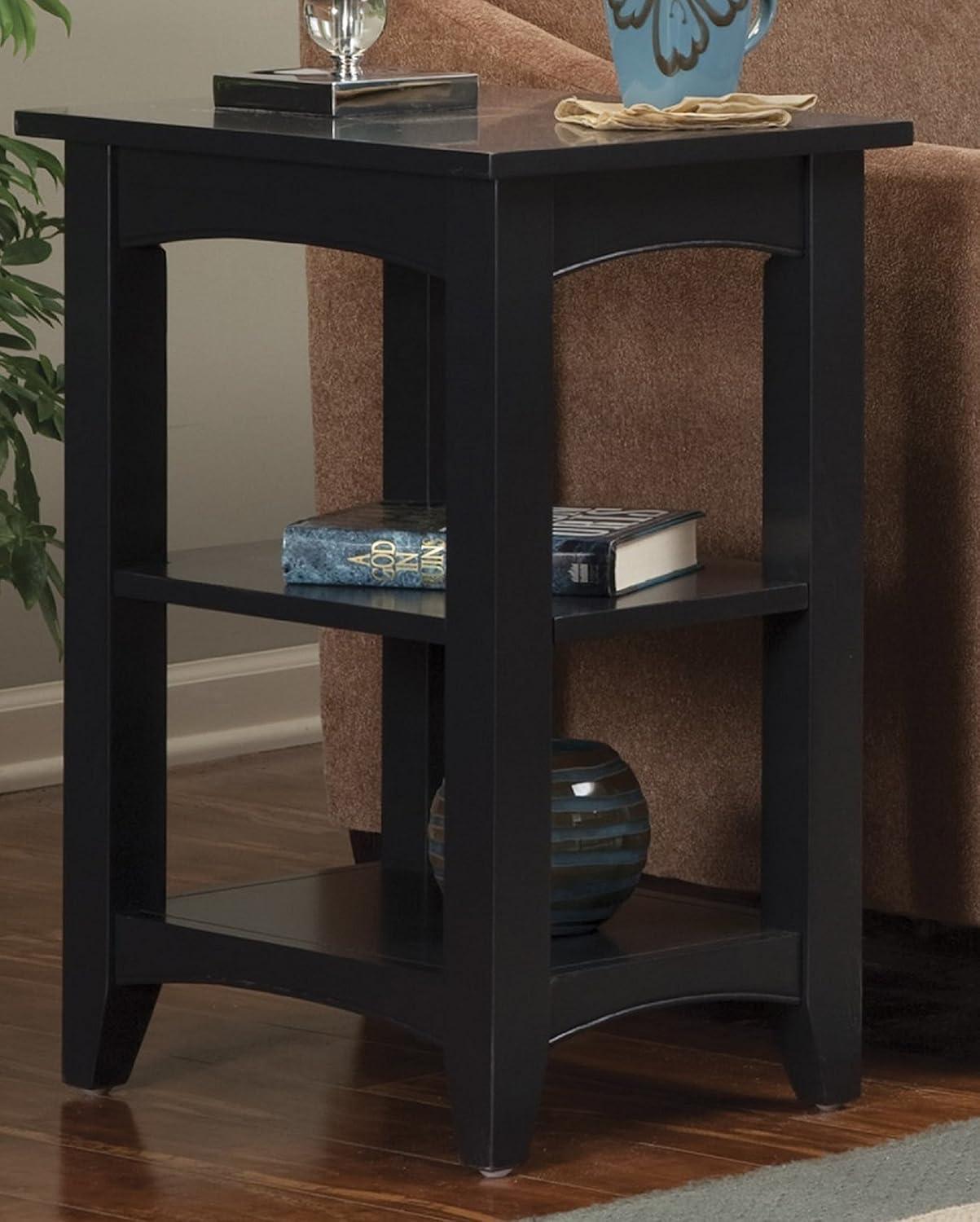 Shaker Cottage Wood 2 Shelf End Table - Alaterre Furniture