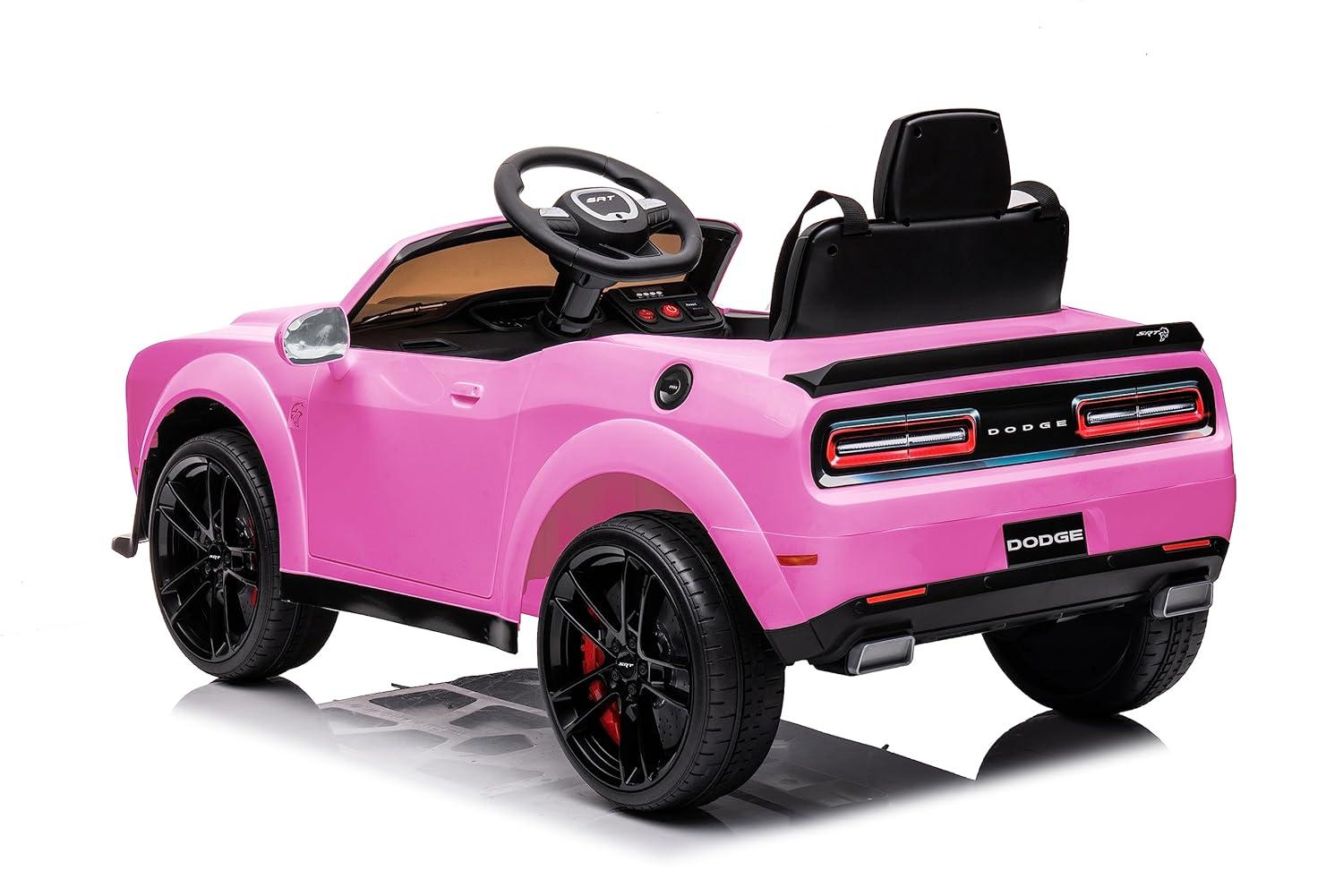 Best Ride On Cars DODGE Challenger 12V Pink