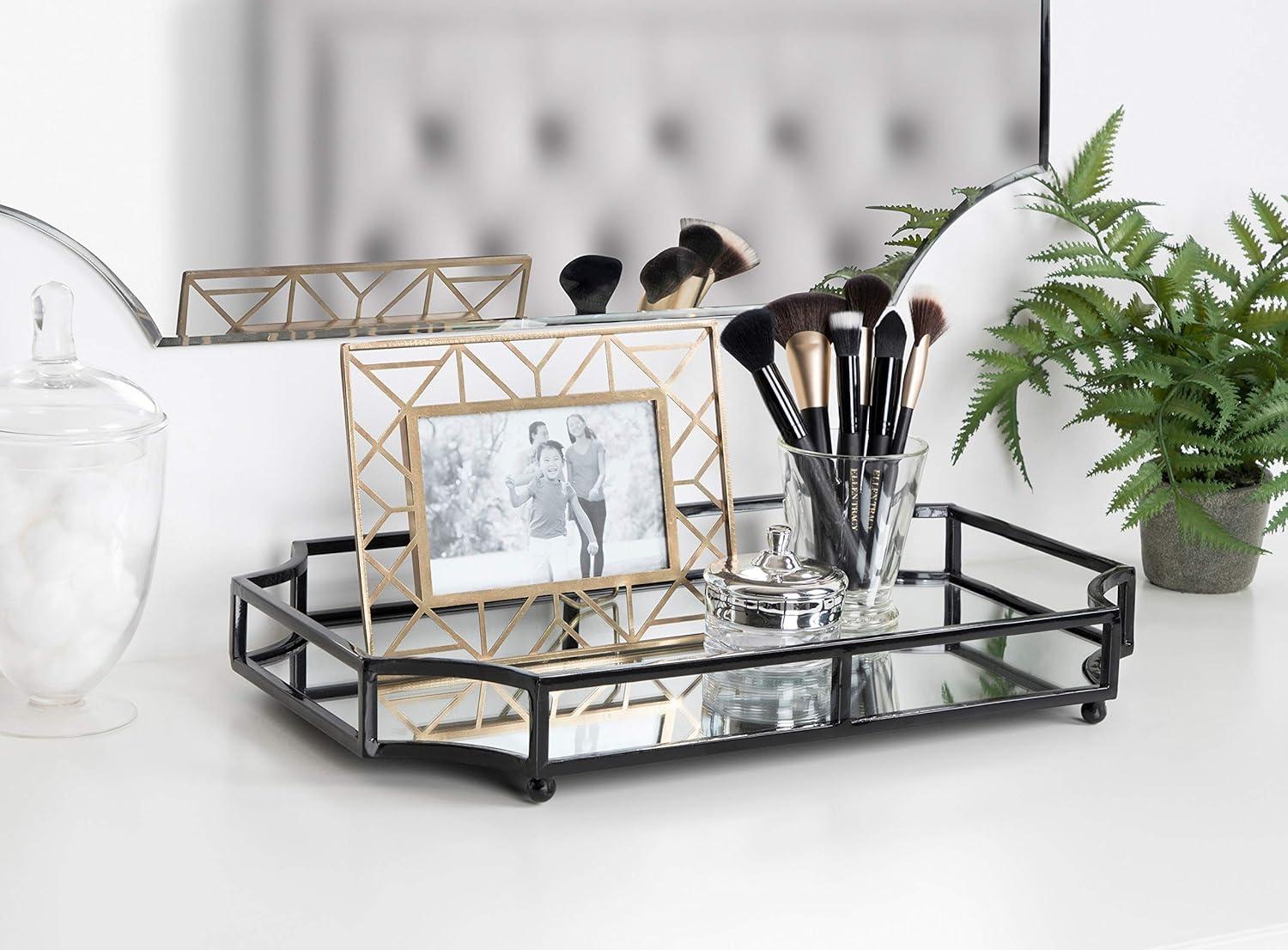 Kate and Laurel Ciel Tray, 12x18, Black