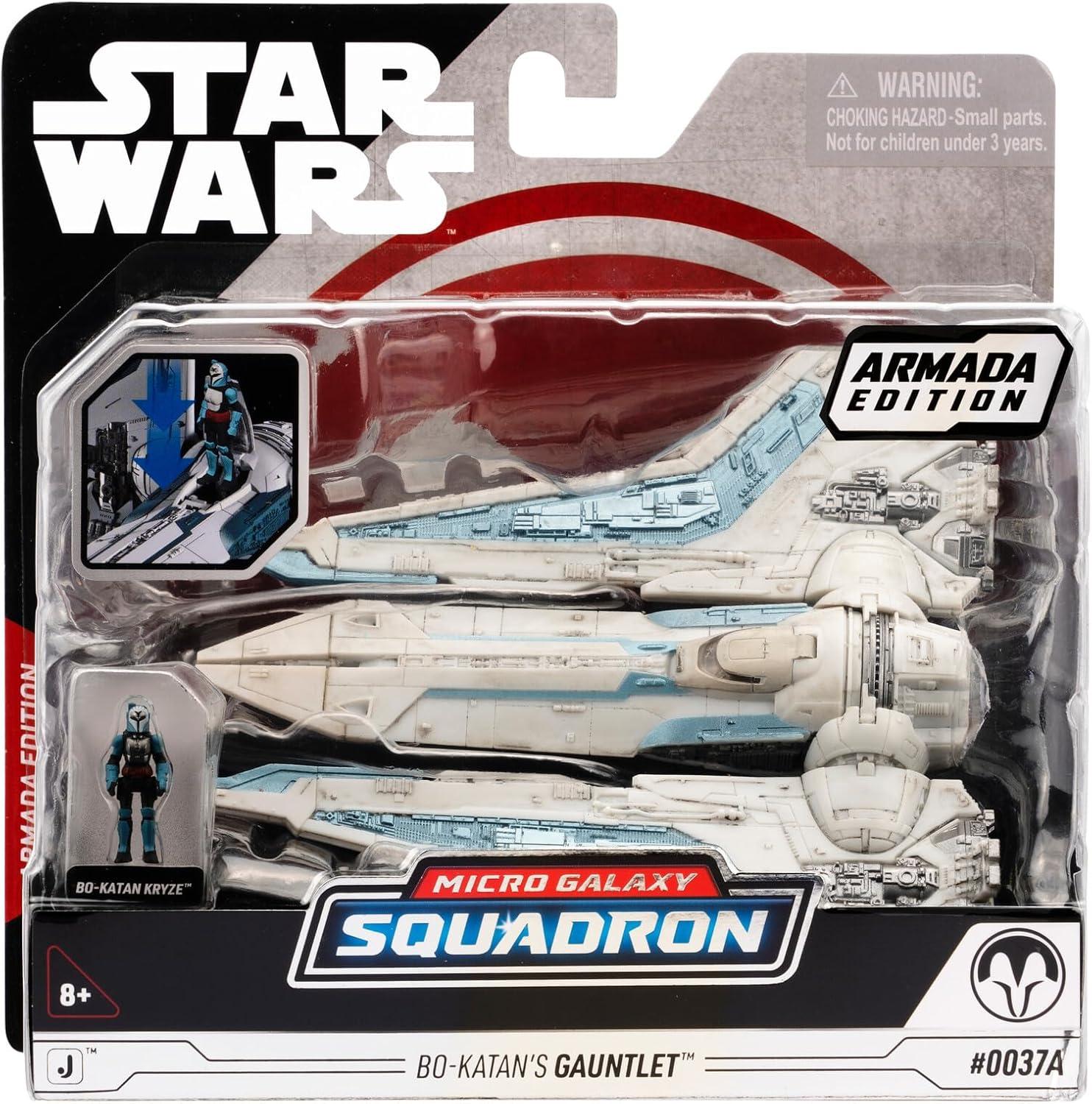 SWJ - Medium Vehicle (5" Vehicle & Figure Assortment) - Bo-Katan's Gauntlet Fighter - Armada Edition