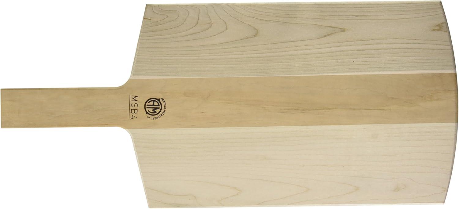 Maple Wood Rectangular Serving Board with Handle, 18"