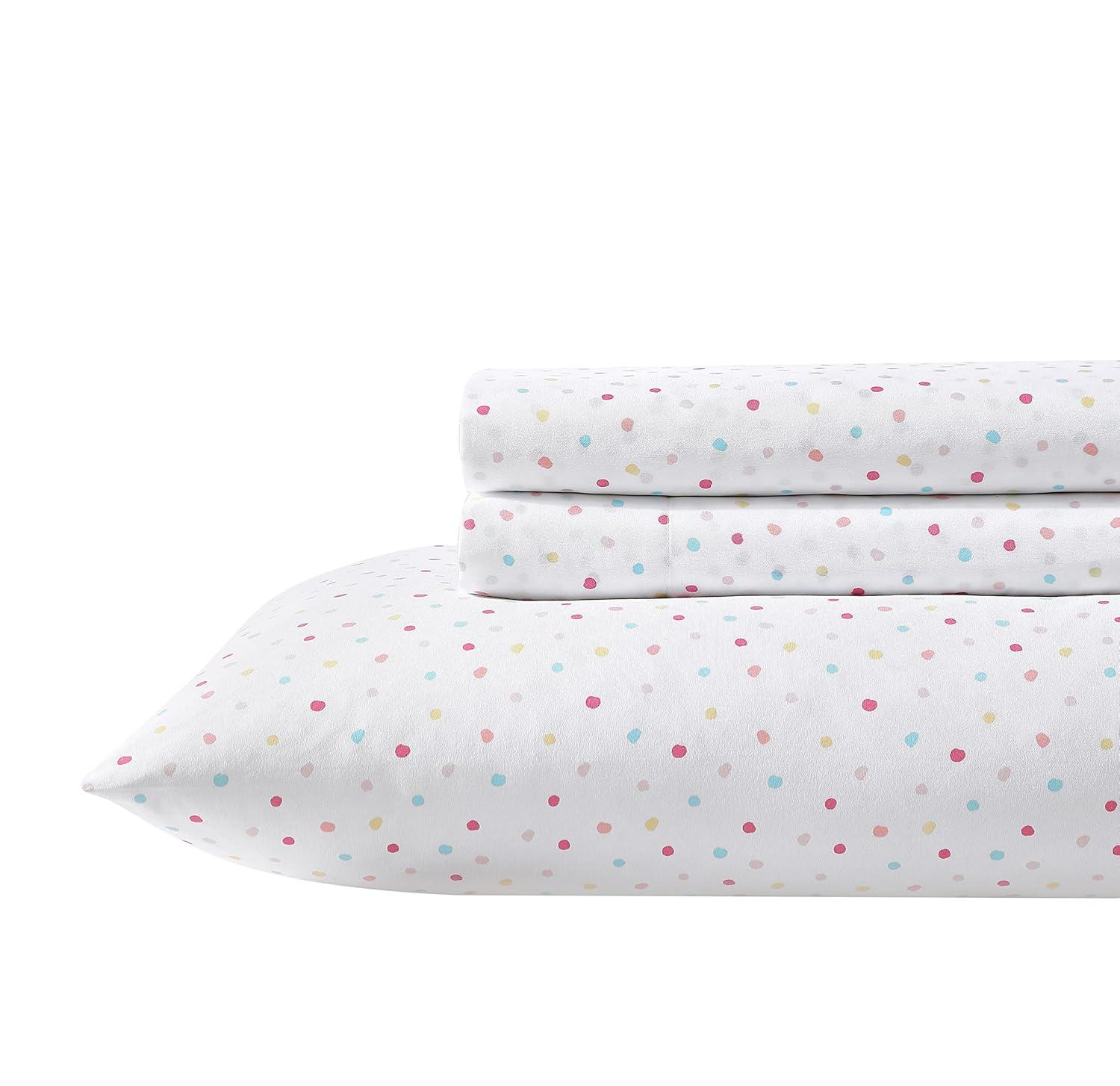 Laura Ashley Confetti 100% Microfiber Sheet Set