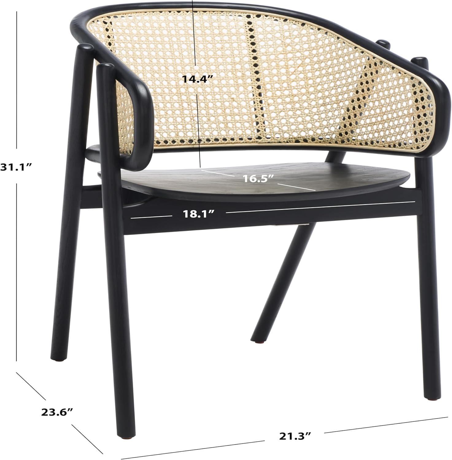 Caraline Rattan Back Dining Chair