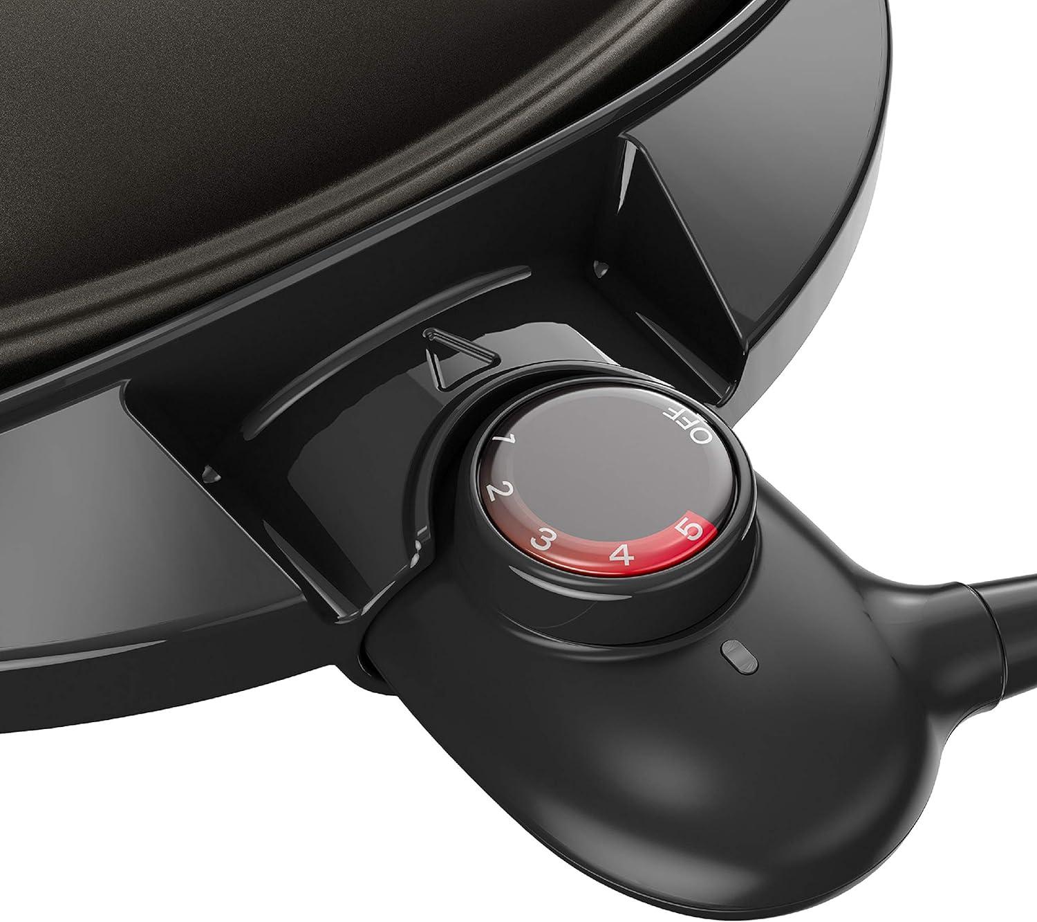 George Foreman Indoor/Outdoor Electric Grill, 15-Serving, Black