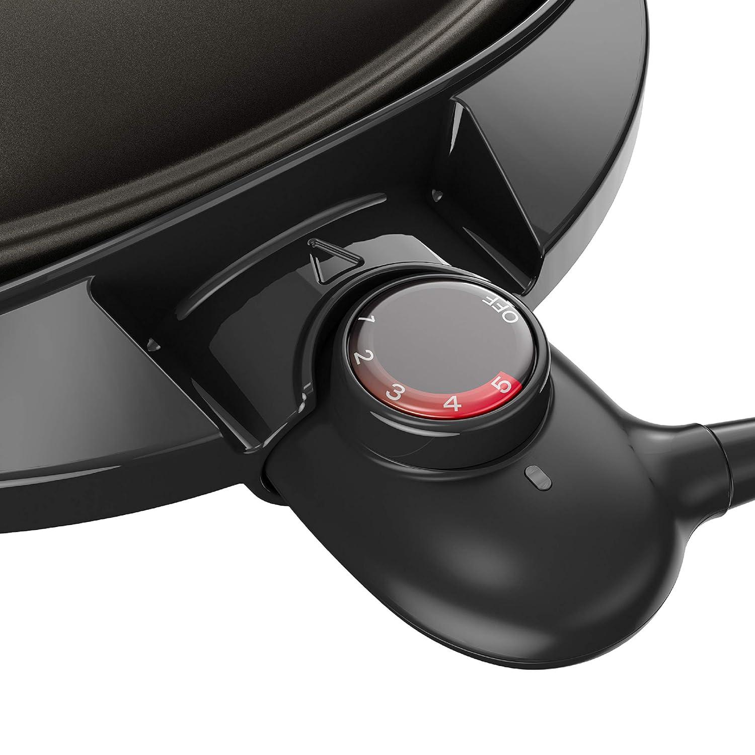 George Foreman George Foreman Indoor/Outdoor Electric Patio Grill, Apartment Approved, 15-Serving, Removable Stand, Black