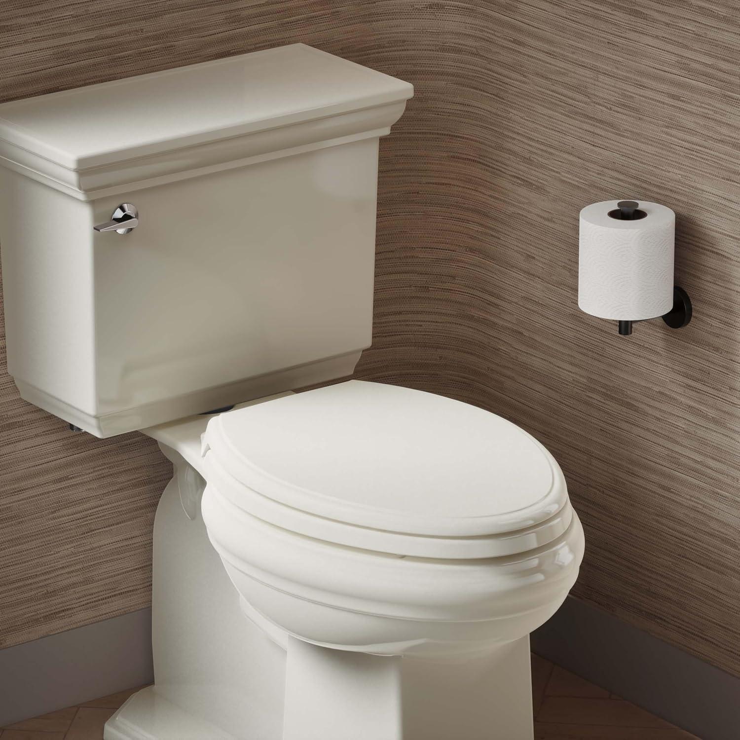 Kohler Brevia Quiet-Close Toilet Seat with Grip-Tight Bumpers and Quick-Attach Hardware