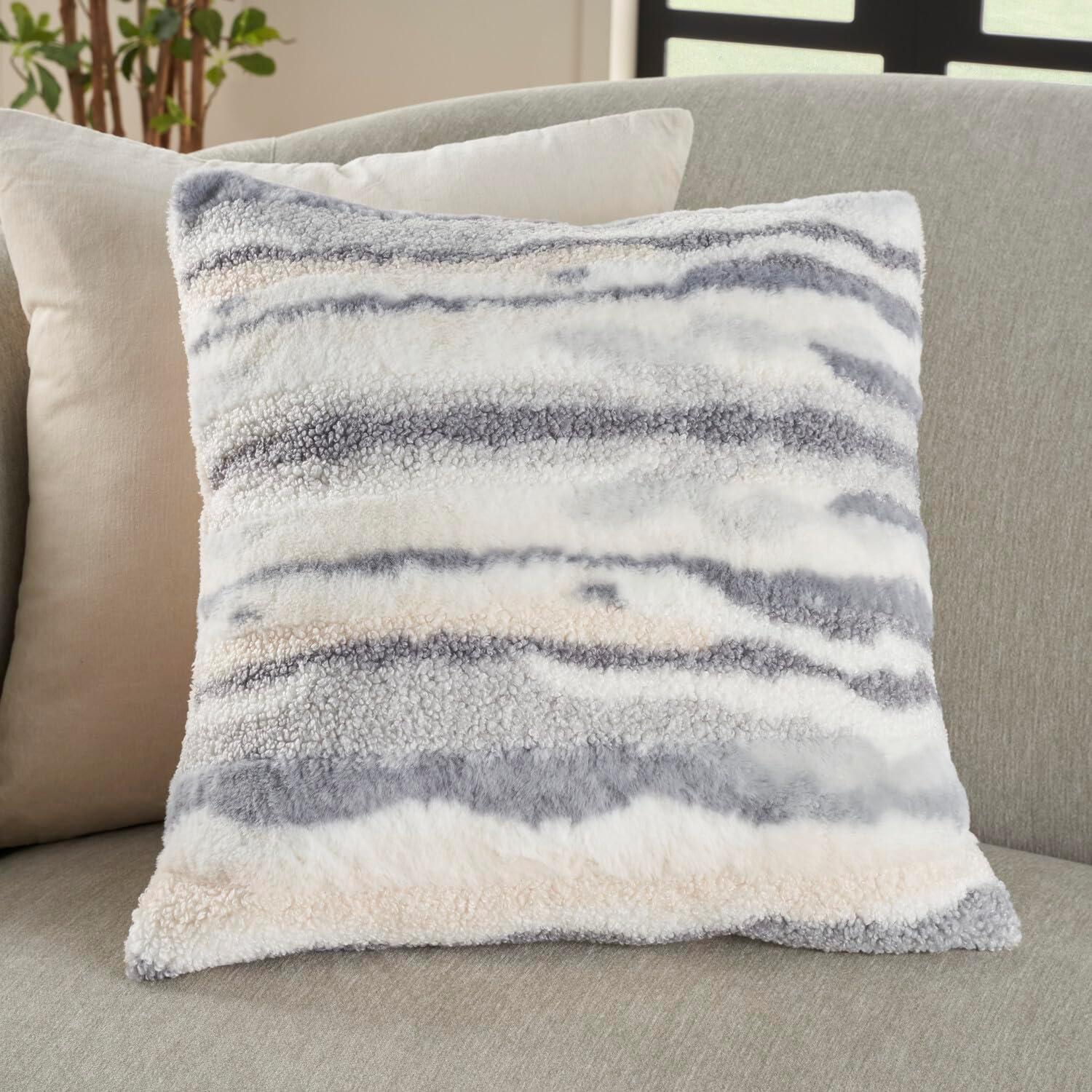 Abstract Throw Pillow