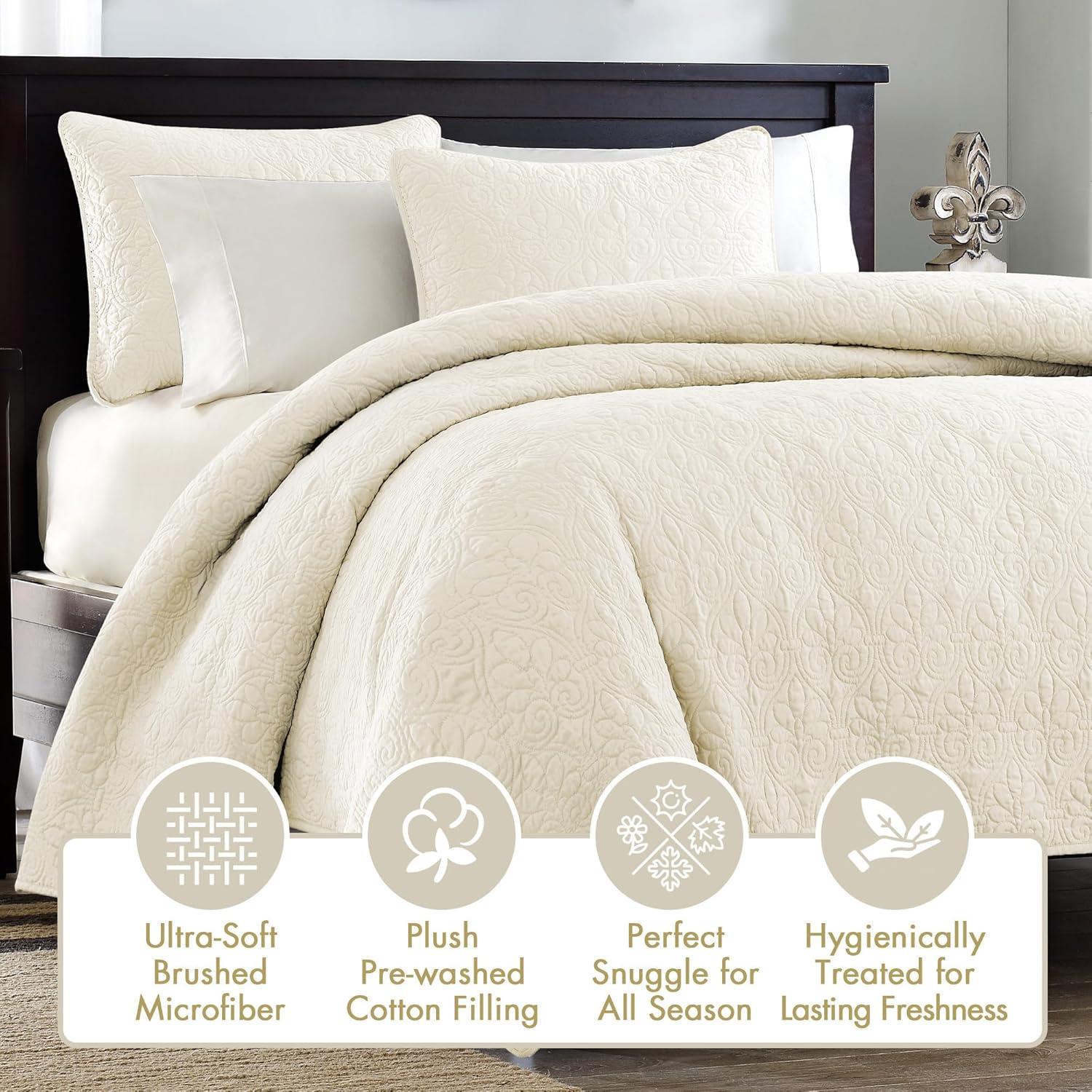 Madison Park Quebec Reversible Quilt Set