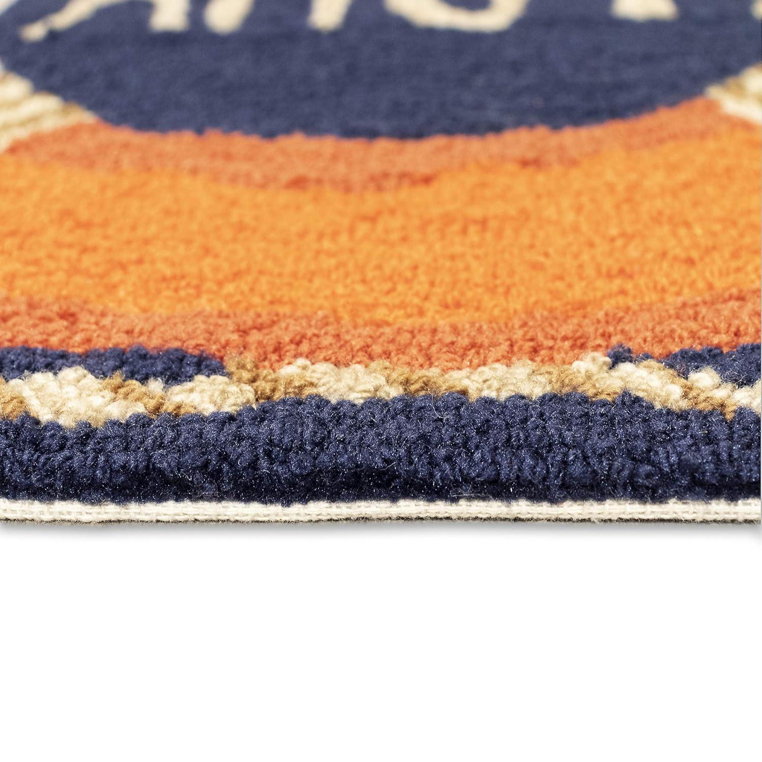 Liora Manne Frontporch Anchor Indoor/Outdoor Rug Navy 2' x 3'
