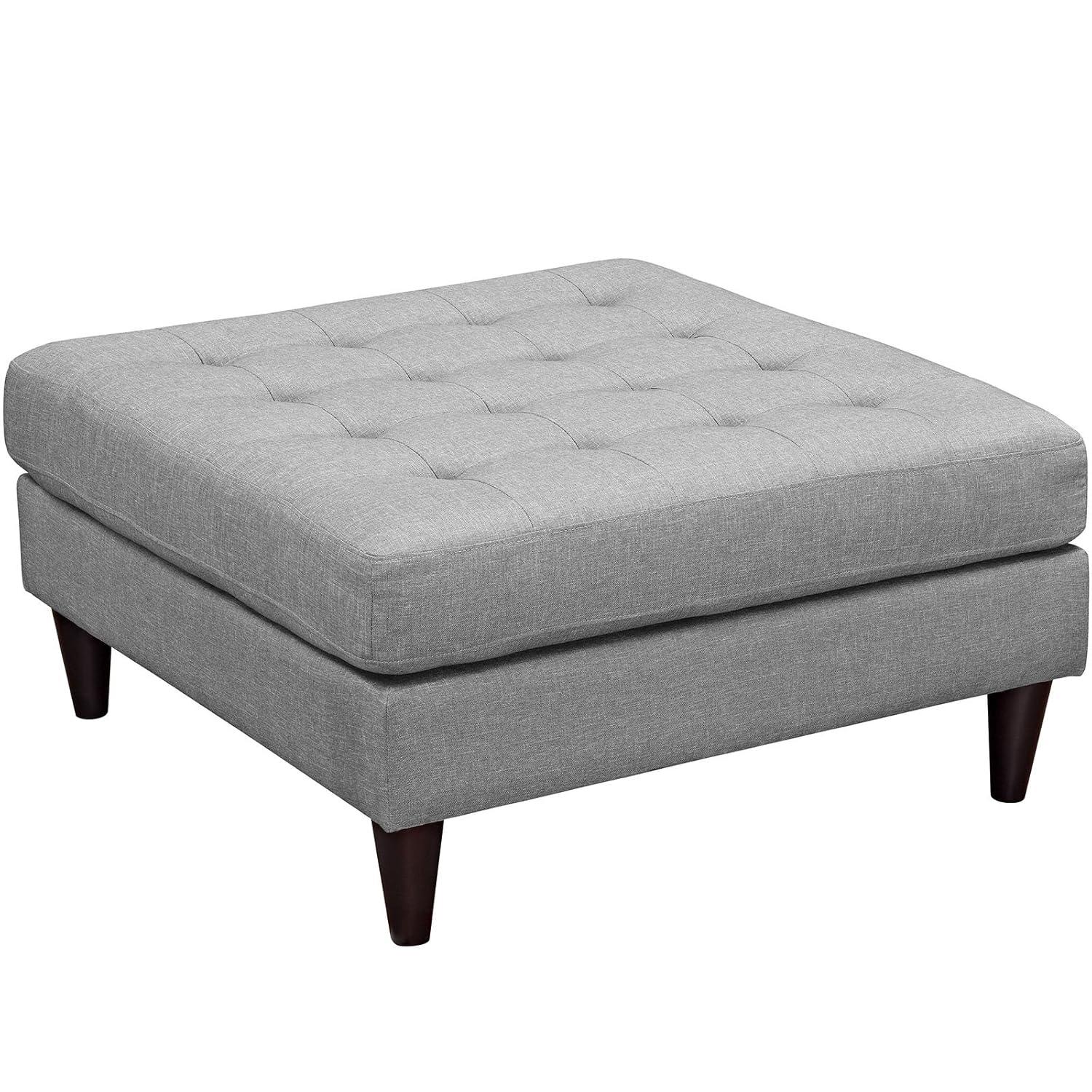 Modway Empress Upholstered Fabric Large Ottoman