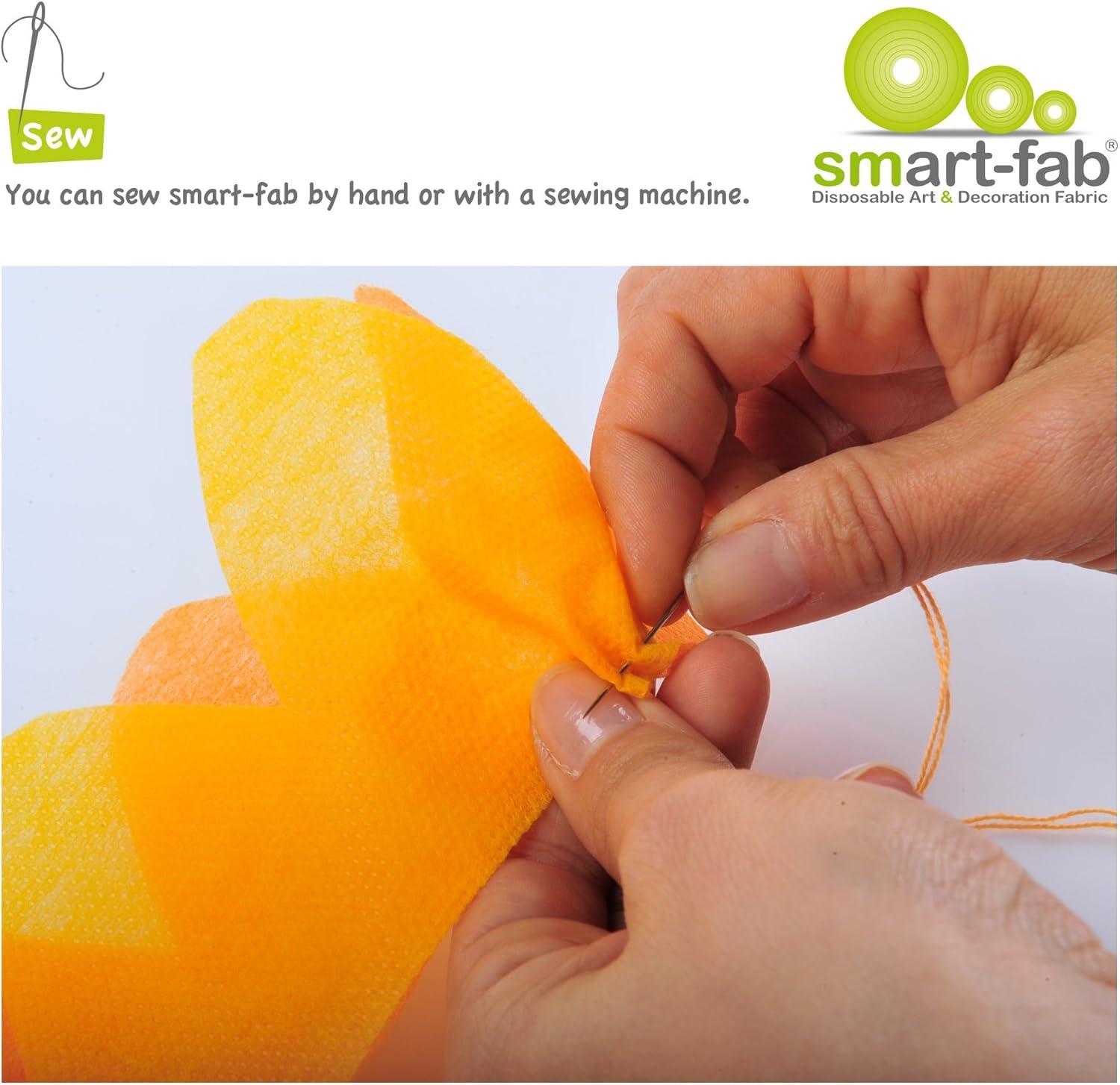 Smart-Fab® Art & Decoration Fabric Roll, 48" x 40', Black