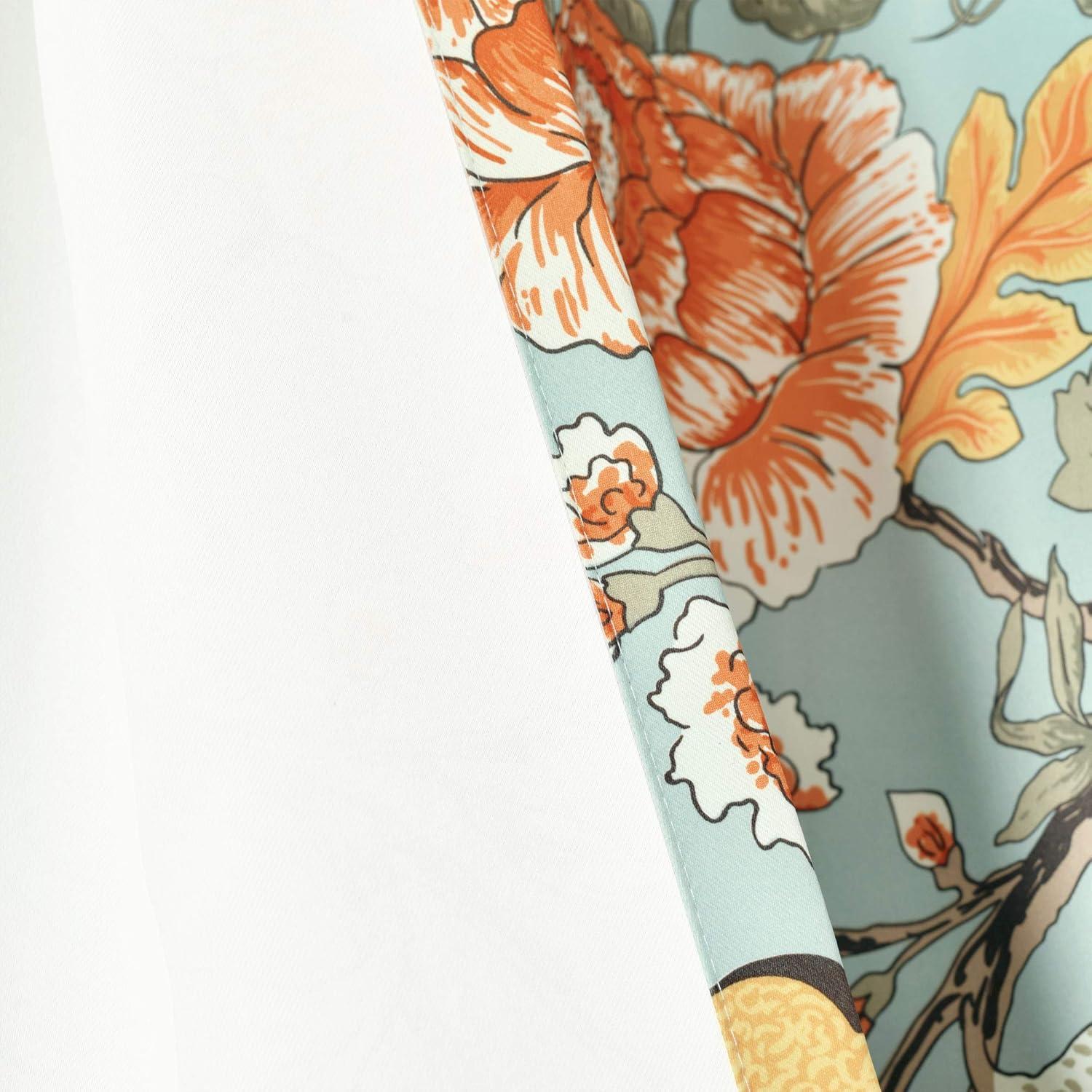 Lush Decor Polyester Room Darkening Curtain Pair (Set of 2)