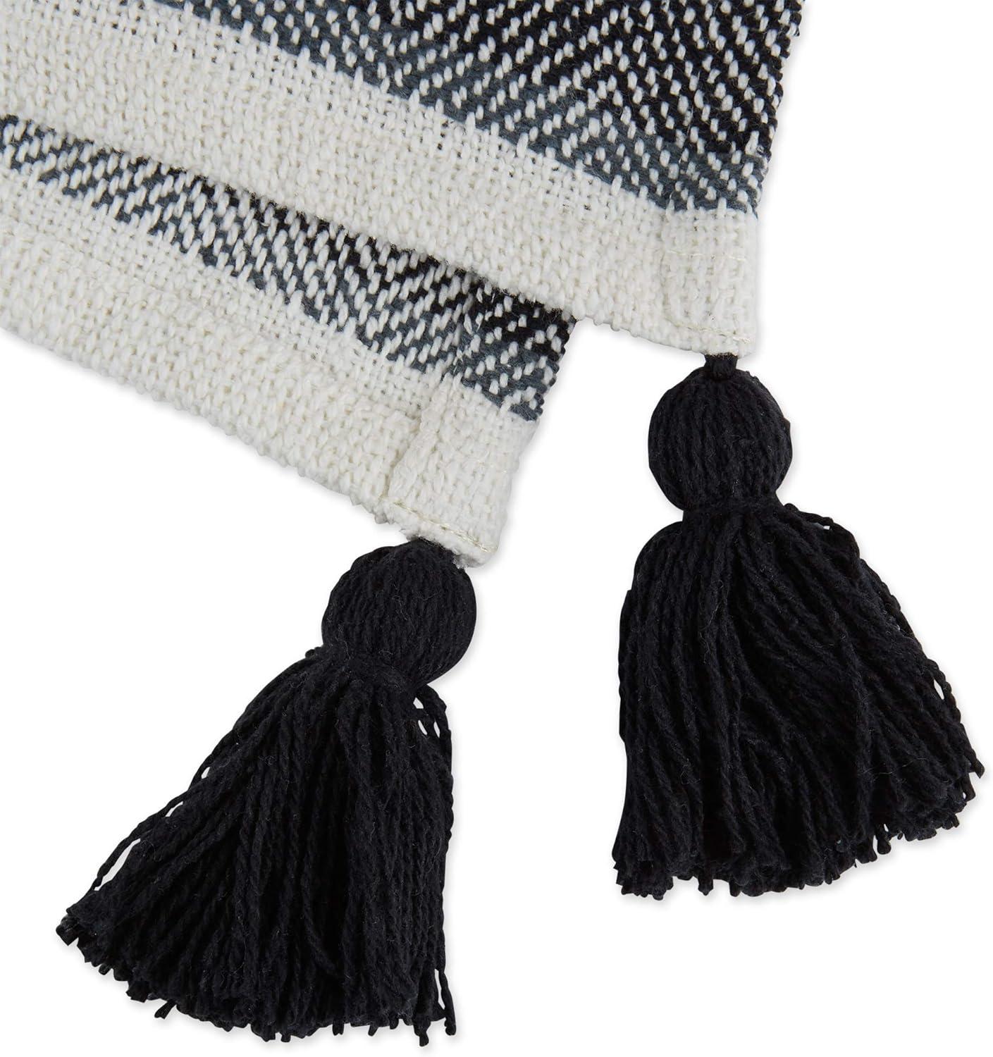 Design Imports Throws Chevron Print Hand Woven Throw Blanket