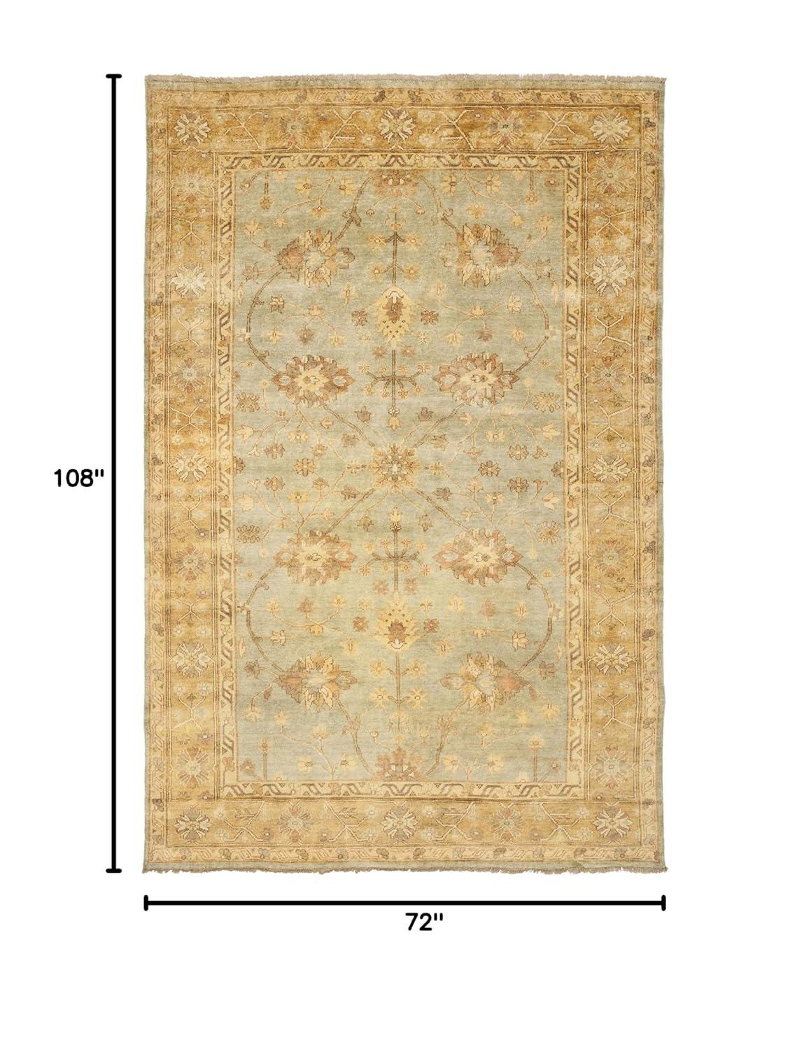 Safavieh Oushak Hand Knotted Wool Floral Rug