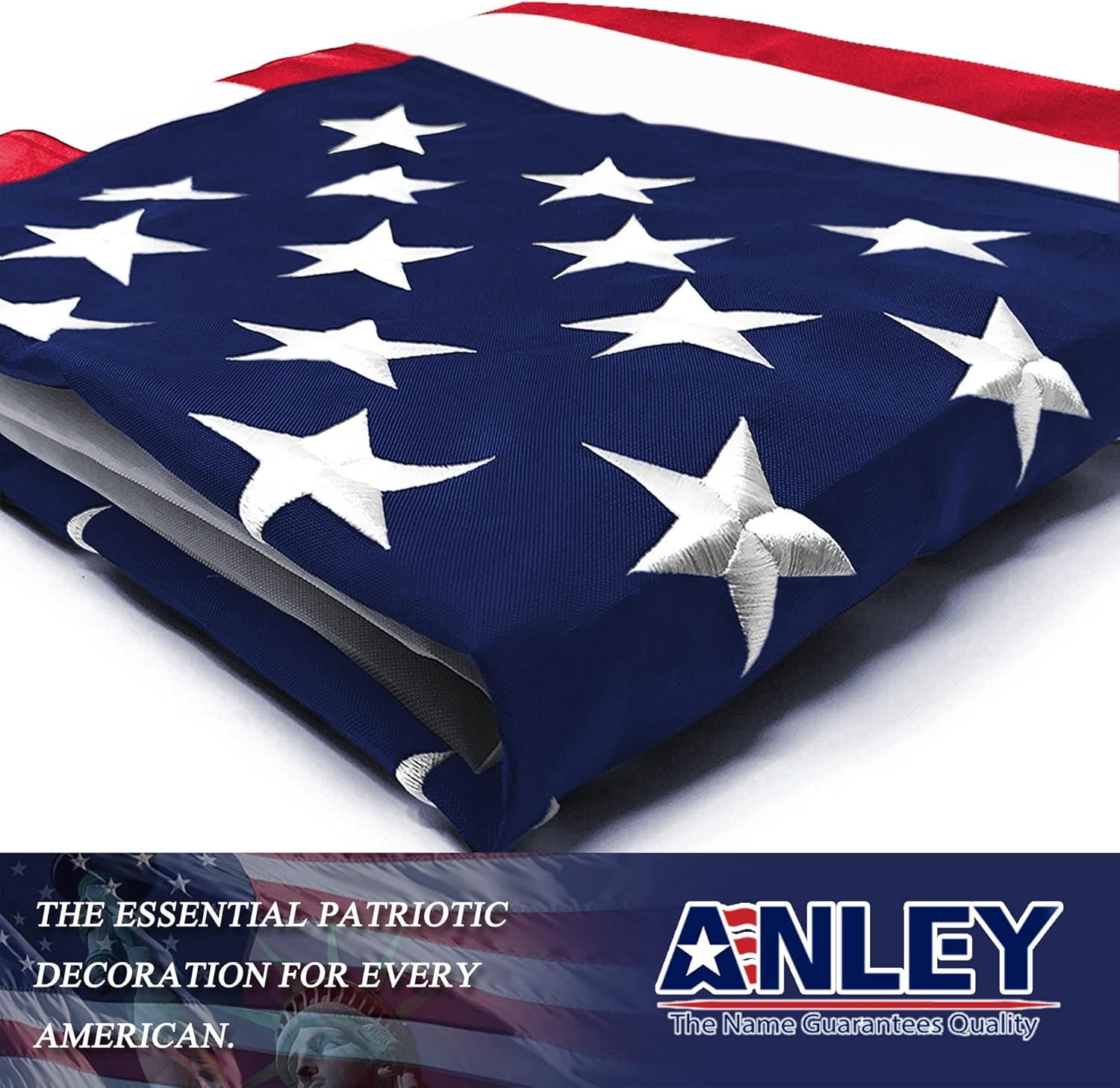 ANLEY EverStrong Series American US Flag - Hevay Duty Nylon USA Banner Flags & Reviews | Wayfair