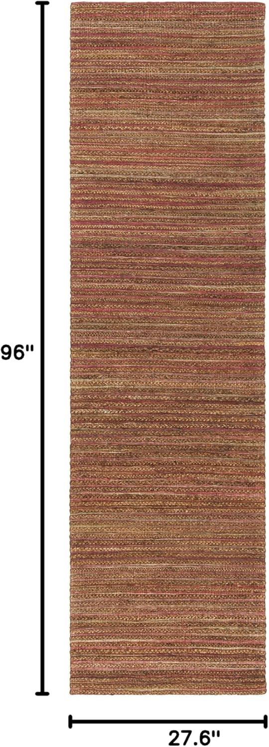 Cape Cod CAP503 Woven Indoor Runner Rug - Rust - 2'3"x8' - Safavieh