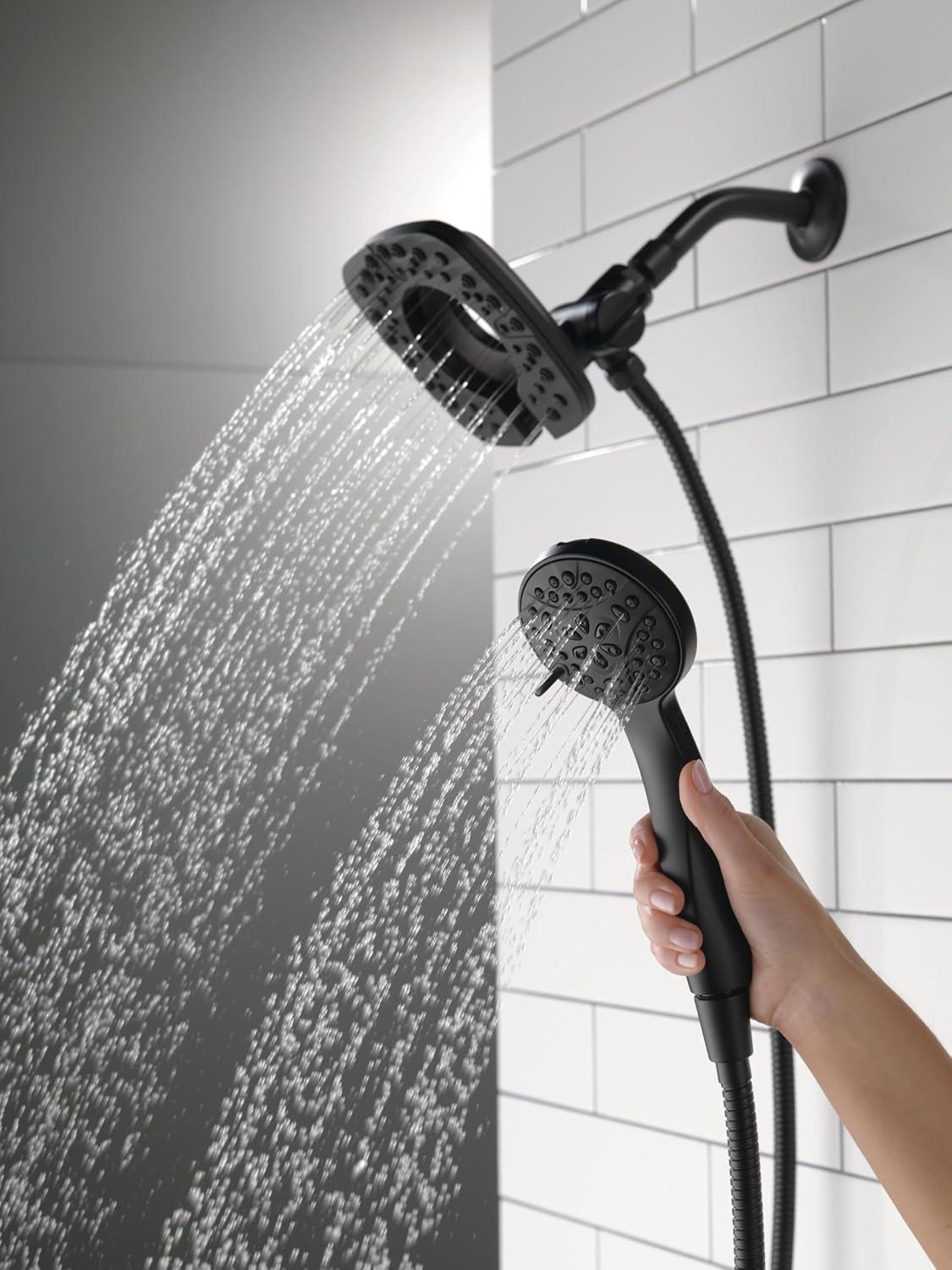 In2ition 4-Spray Dual Shower Head with Handheld Spray