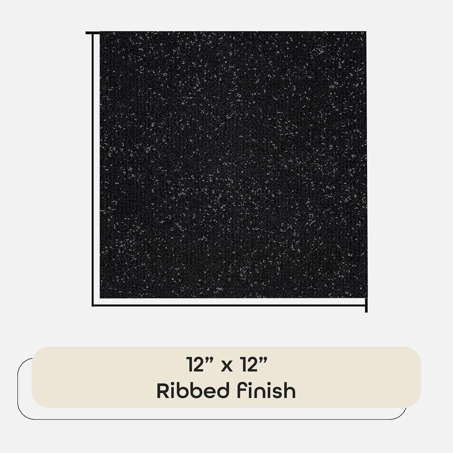 Achim Importing Co Nexus 12'' W x 12'' L Level Loop Adhesive, Peel & Stick Polyester Carpet Tile