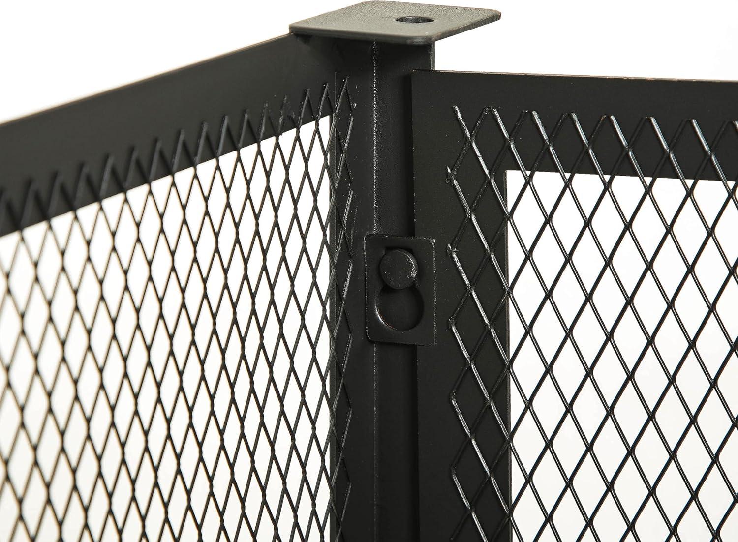 37-Inch Bronze Wood Burning Fire Pit with Log Storage