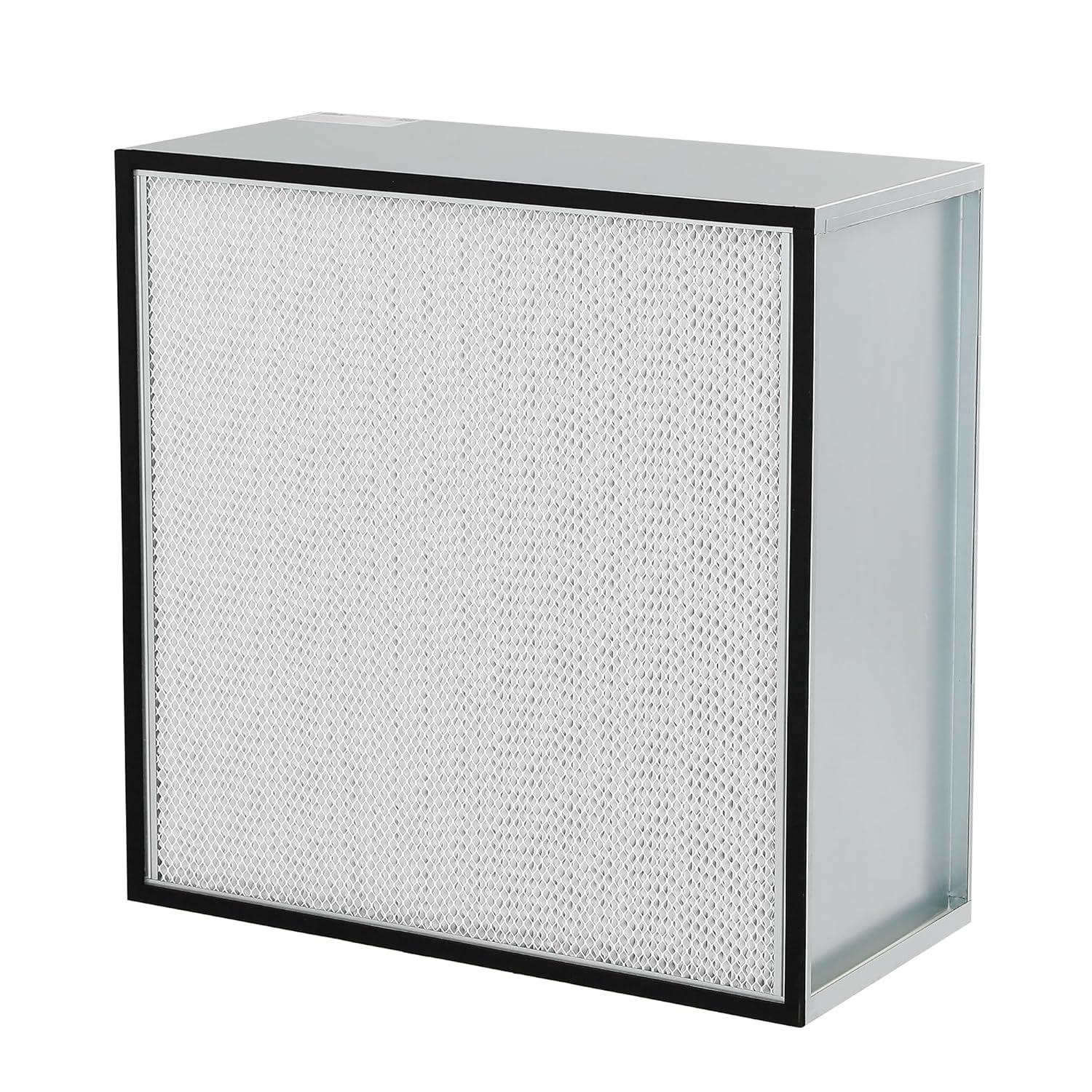 MOUNTO HEPA Filter Replacement for 2000CFM Air Scrubber HEPA2000 (1 Pack), True HEPA Filter Replacement for MOUNTO 2000CFM Air Scrubber, 24x24x11.5 Inch, Aluminum Frame, 2000CFM High Air Flow