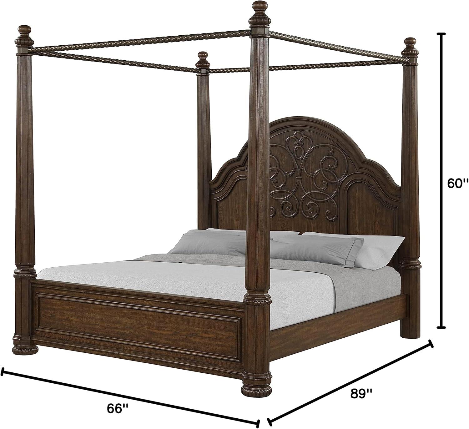 Tuscany Queen Canopy Bed