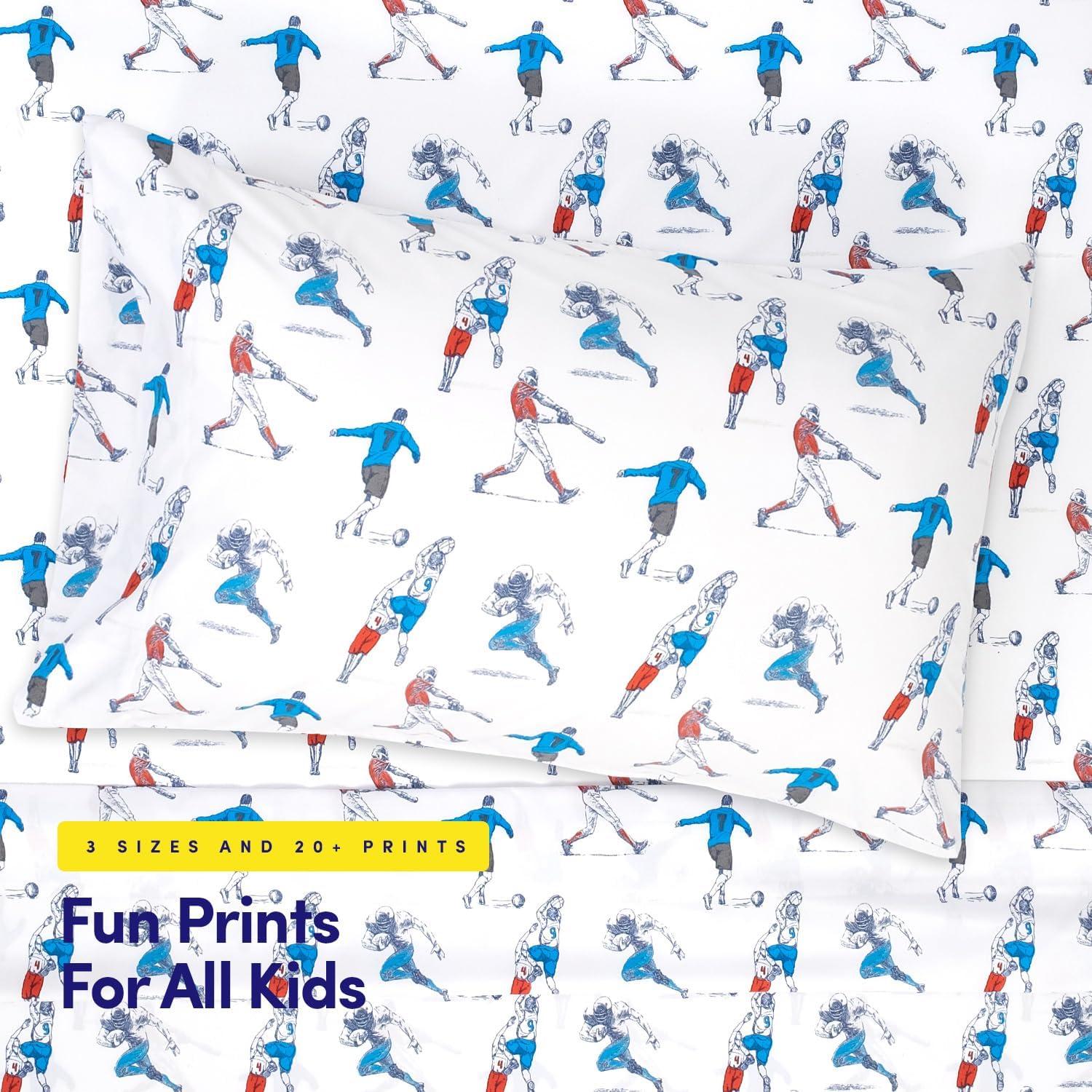 Sweet Home Collection Kids Printed Classic Microfiber Sheets