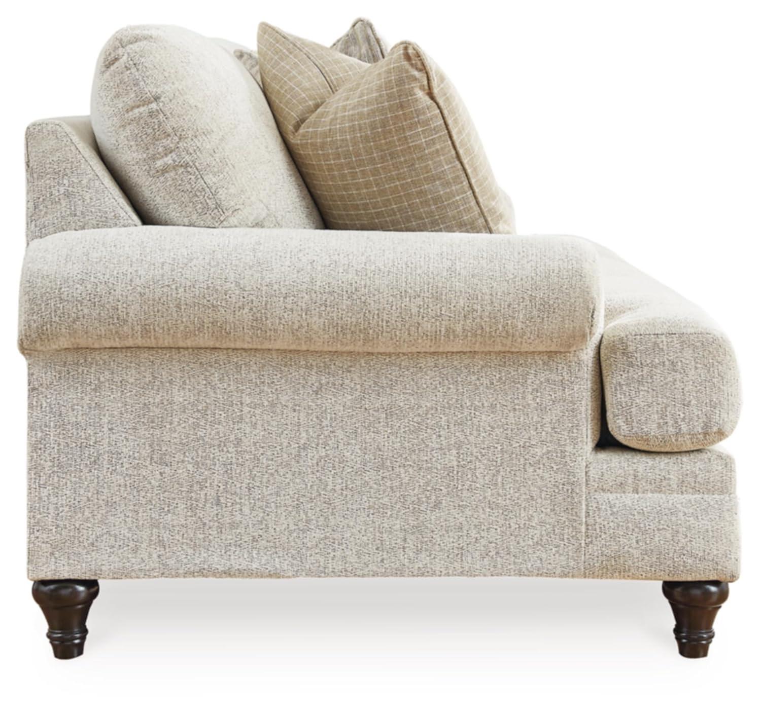 89" Recessed Arm Sofa with Reversible Cushions