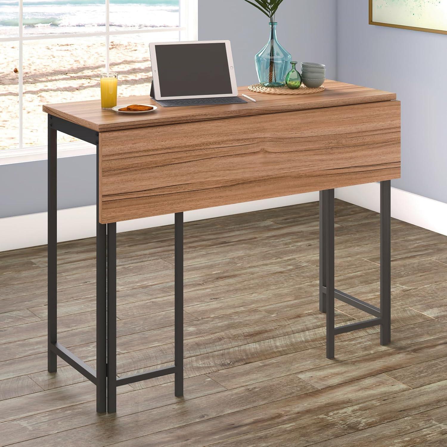 17 Stories Metal Base Dining Table